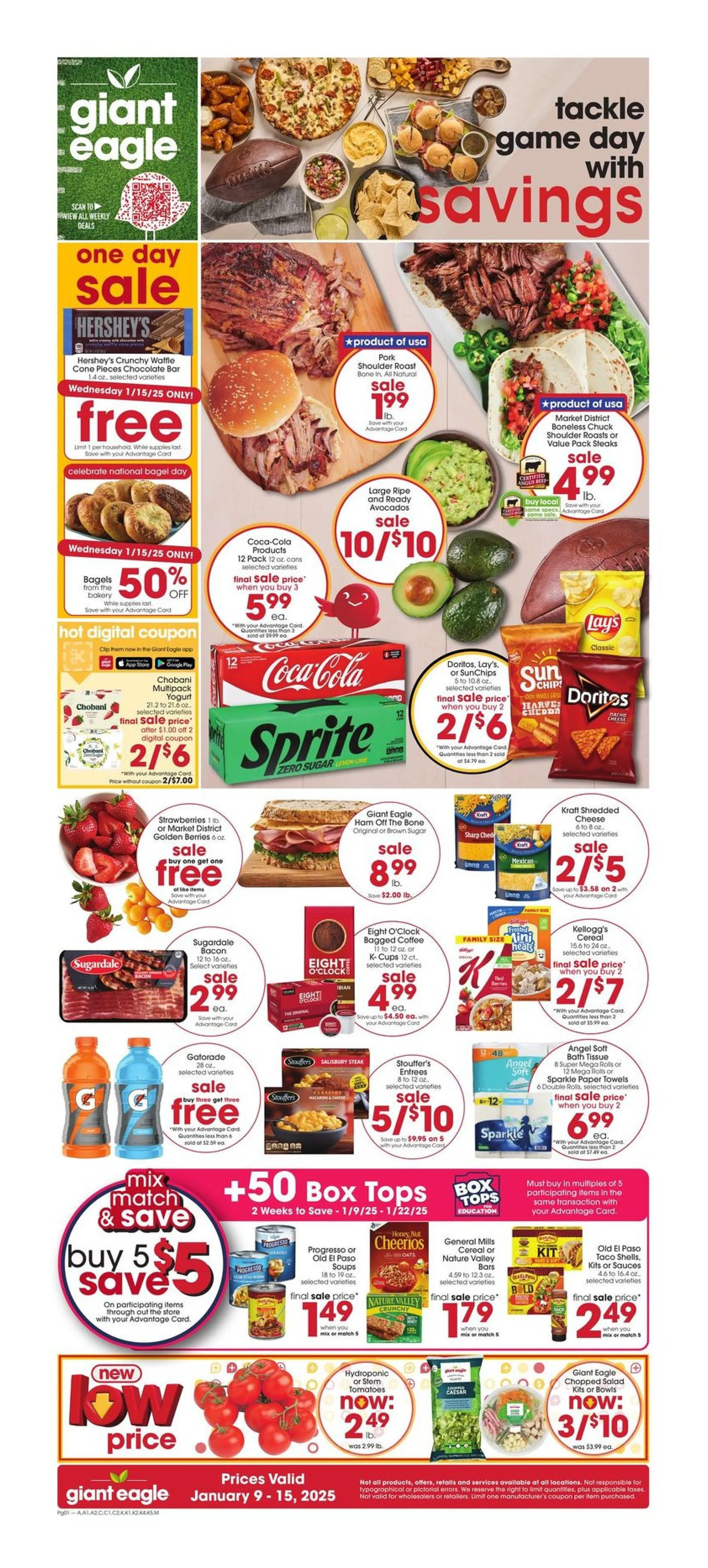 Weekly ad Giant Eagle Sales from January 9 to January 15 2025 - Page 