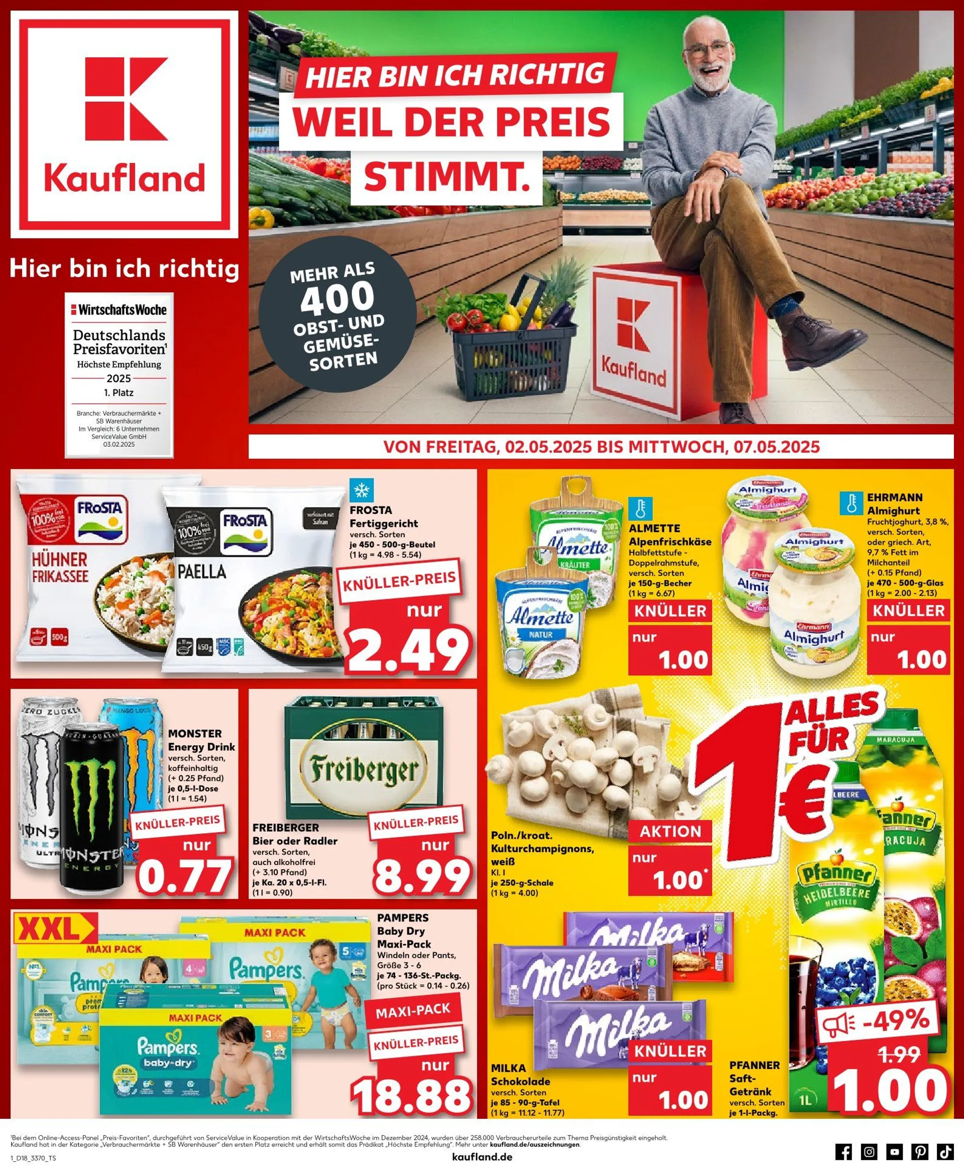 Kaufland Prospekt von 2. Mai bis 7. Mai 2025 - Prospekt seite 