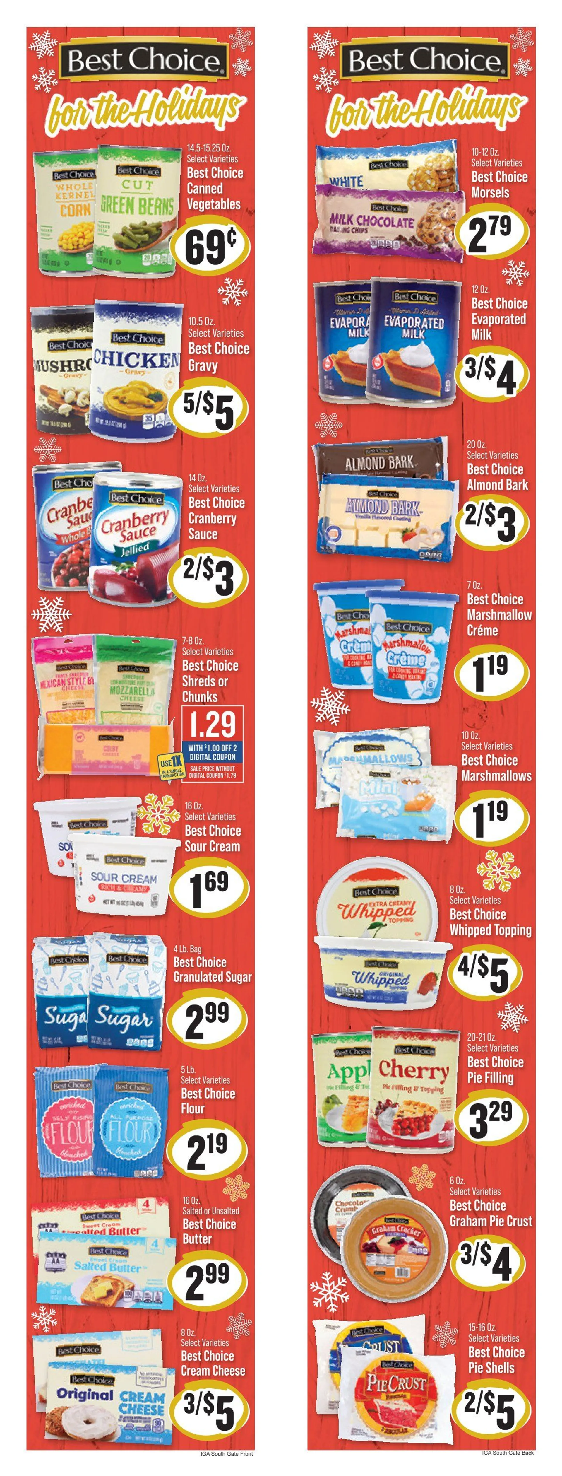 Weekly ad Hometown Market Weekly Ad from December 11 to December 17 2024 - Page 