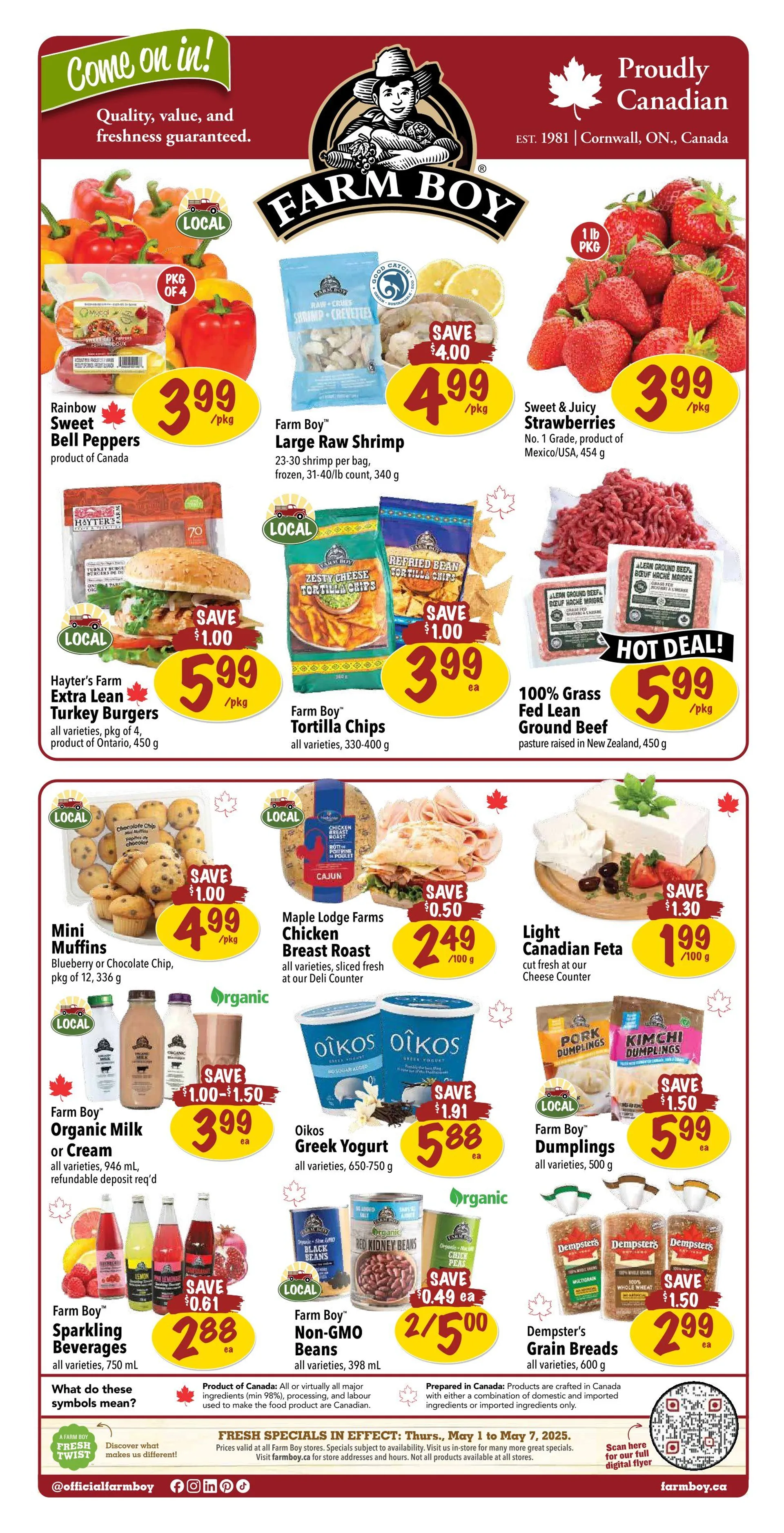 Farm Boy Deals from May 1 to May 7 2025 - flyer page 