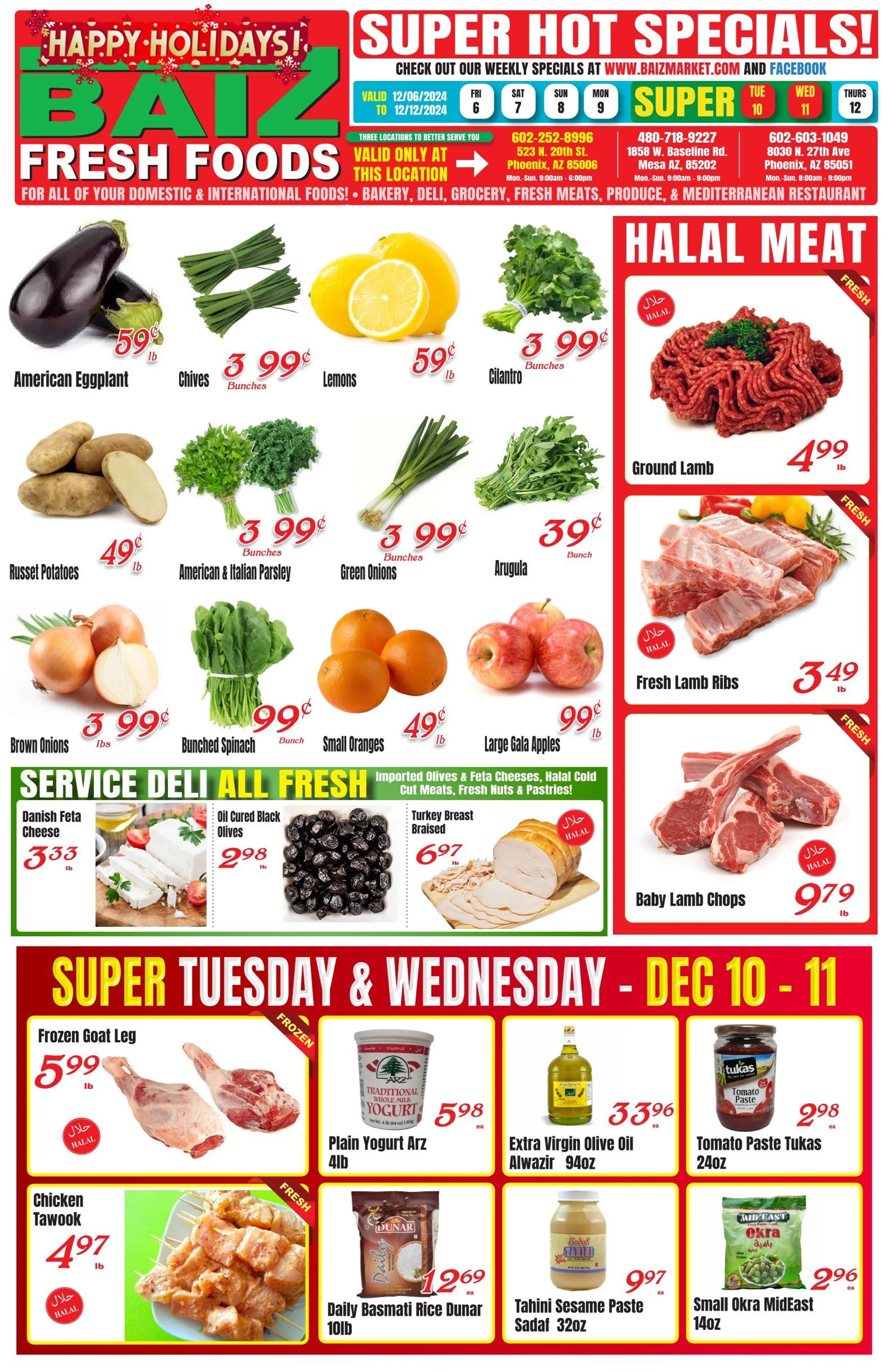 Weekly ad Baiz Market Place Deals from December 6 to December 12 2024 - Page 