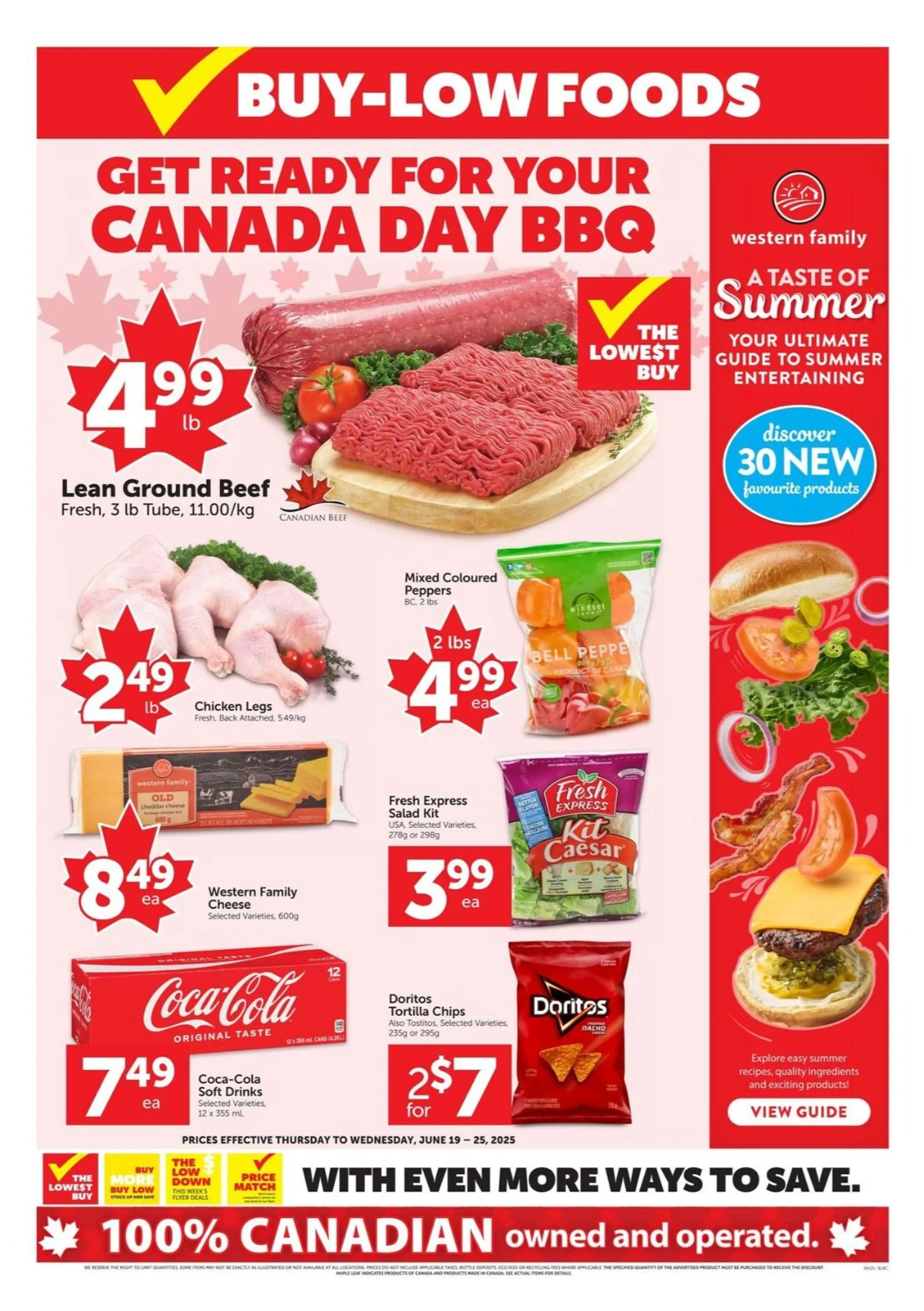 Buy-Low Foods Deals from June 19 to June 25 2025 - flyer page 1