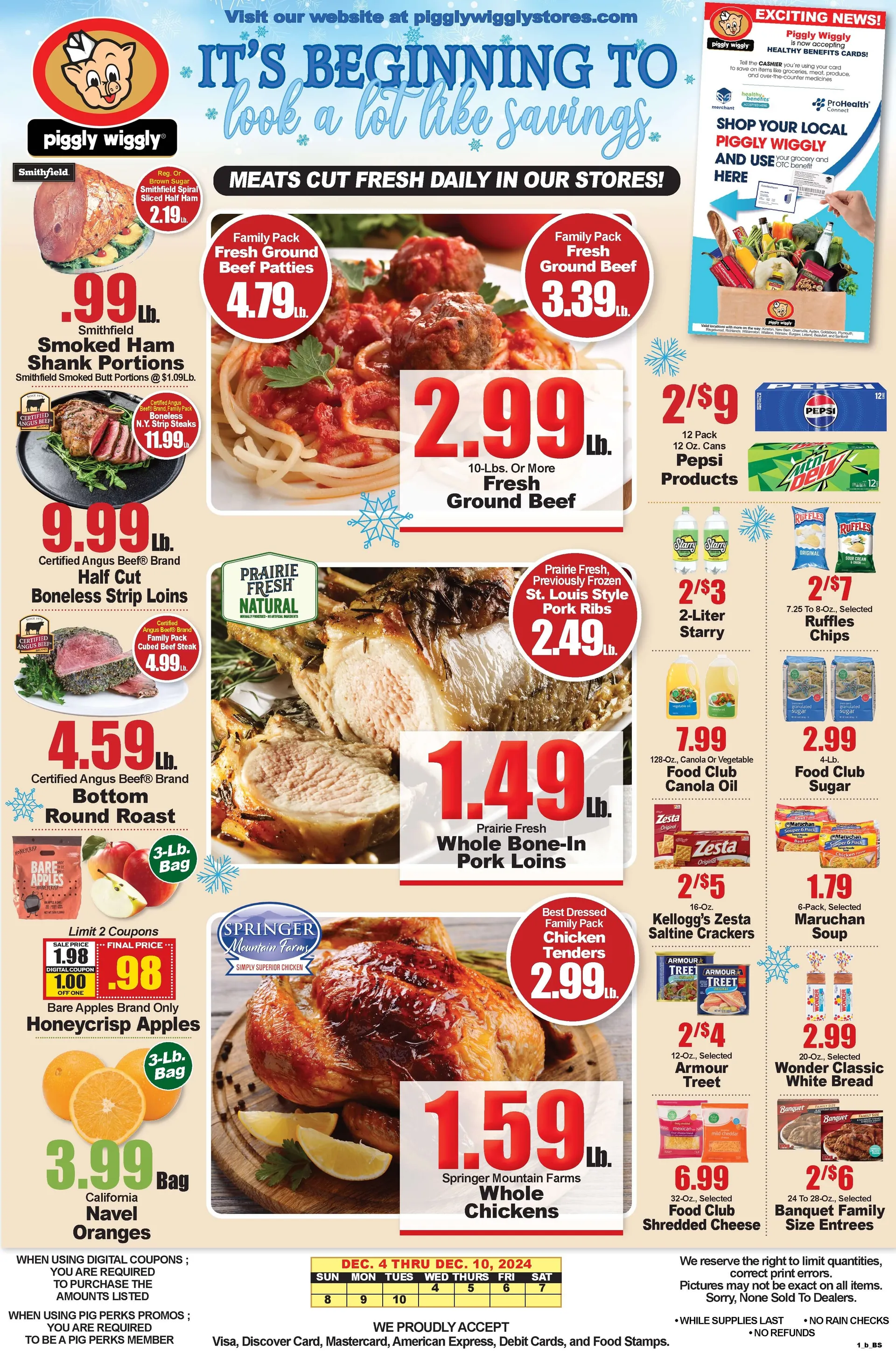 Weekly ad Piggly Wiggly Deals from December 4 to December 10 2024 - Page 