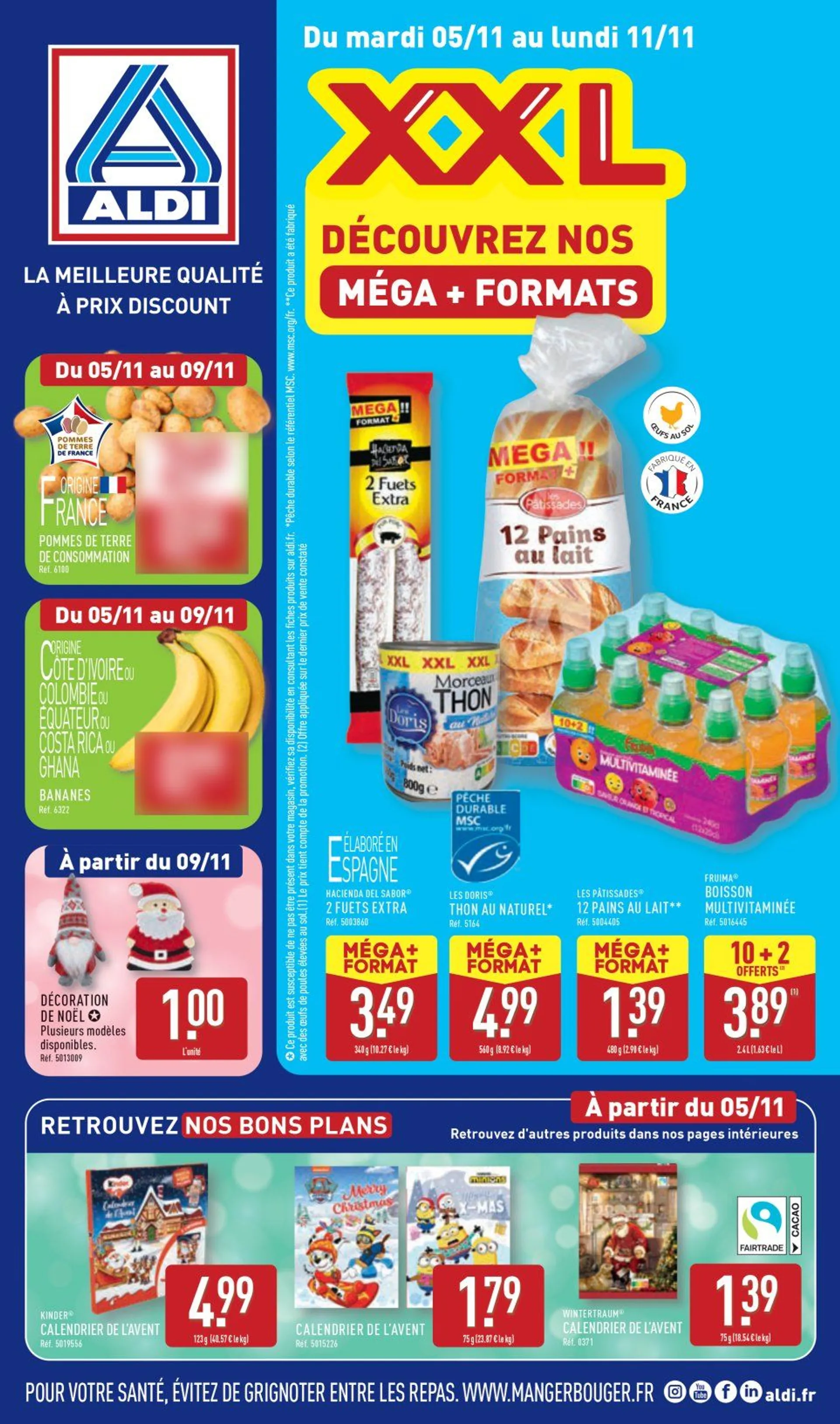 ALDI Brochures Offres du 5 novembre au 11 novembre 2024 - Catalogue page 1