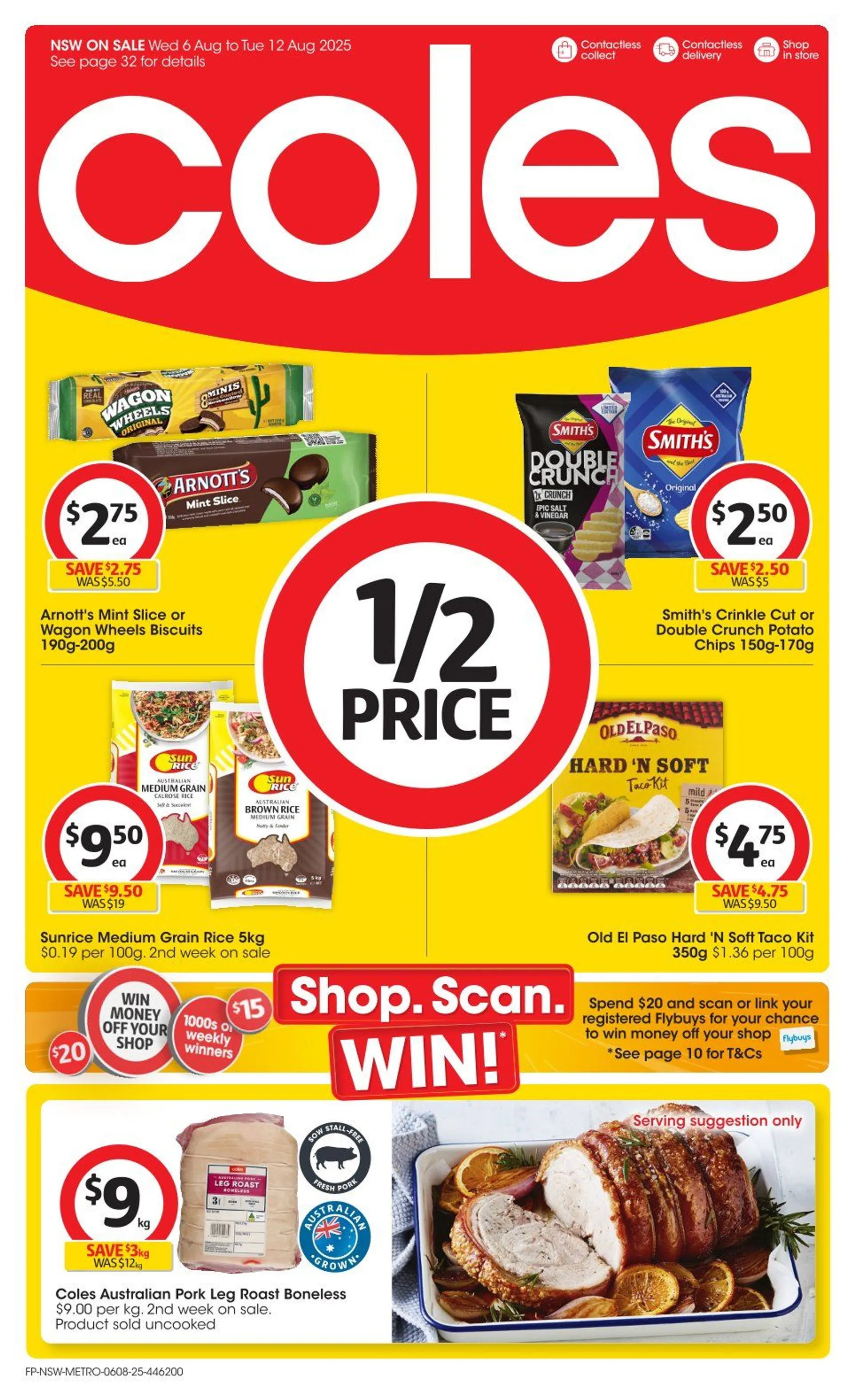 Coles catalogues - Catalogue valid from 6 August to 12 August 2025 - page 1