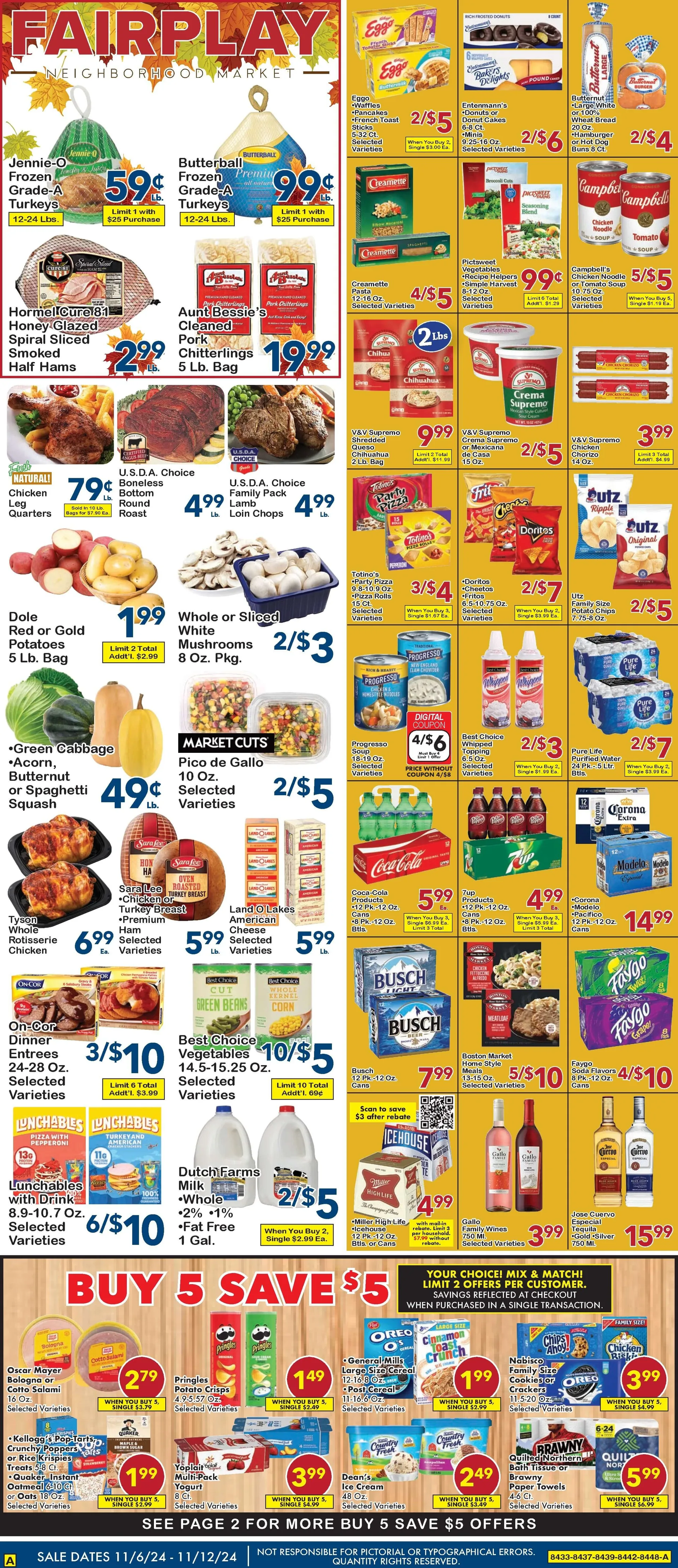 Weekly ad FairPlay Deals from November 6 to December 11 2024 - Page 