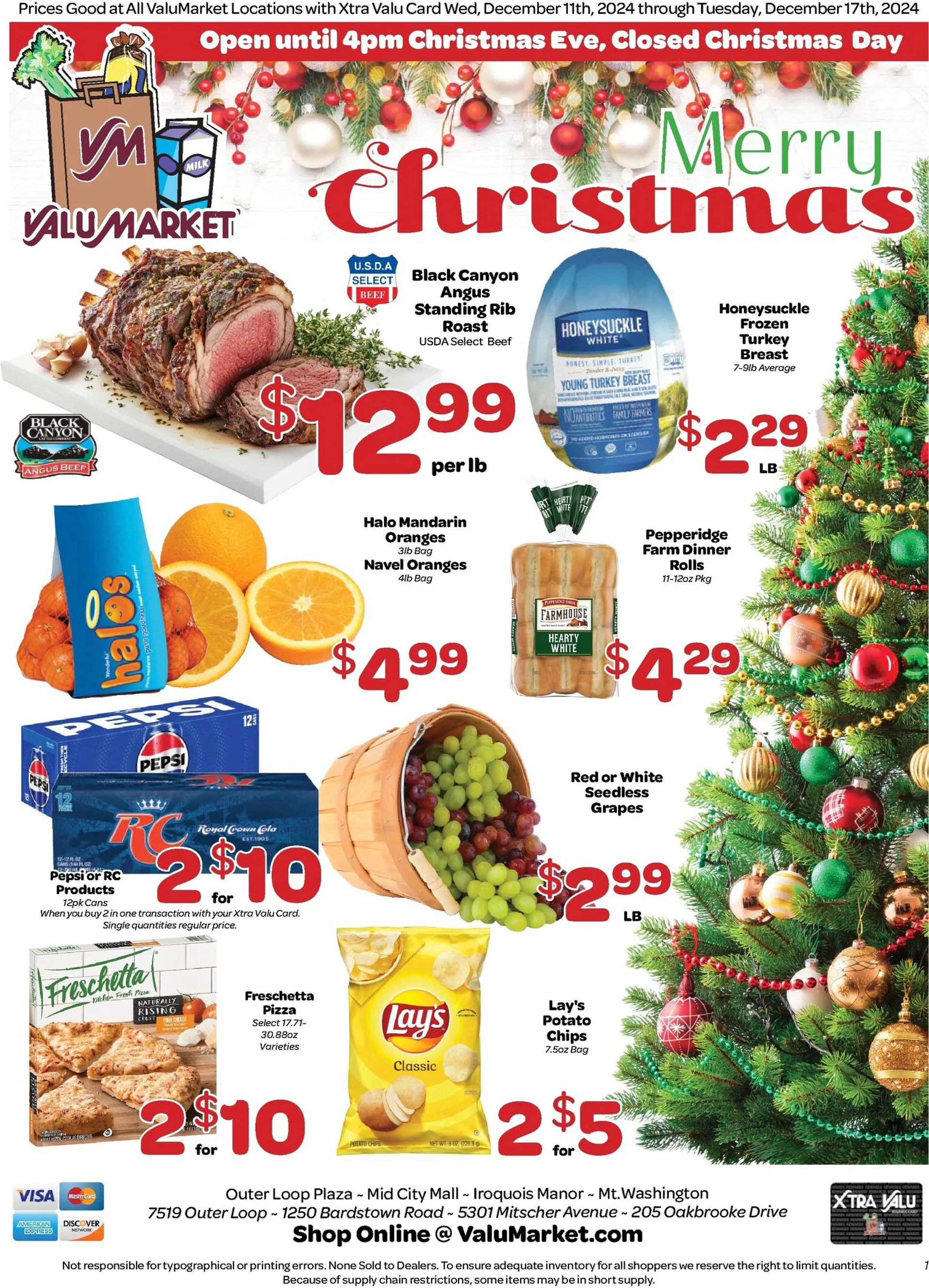 Weekly ad Christmas deals from December 11 to December 17 2024 - Page 