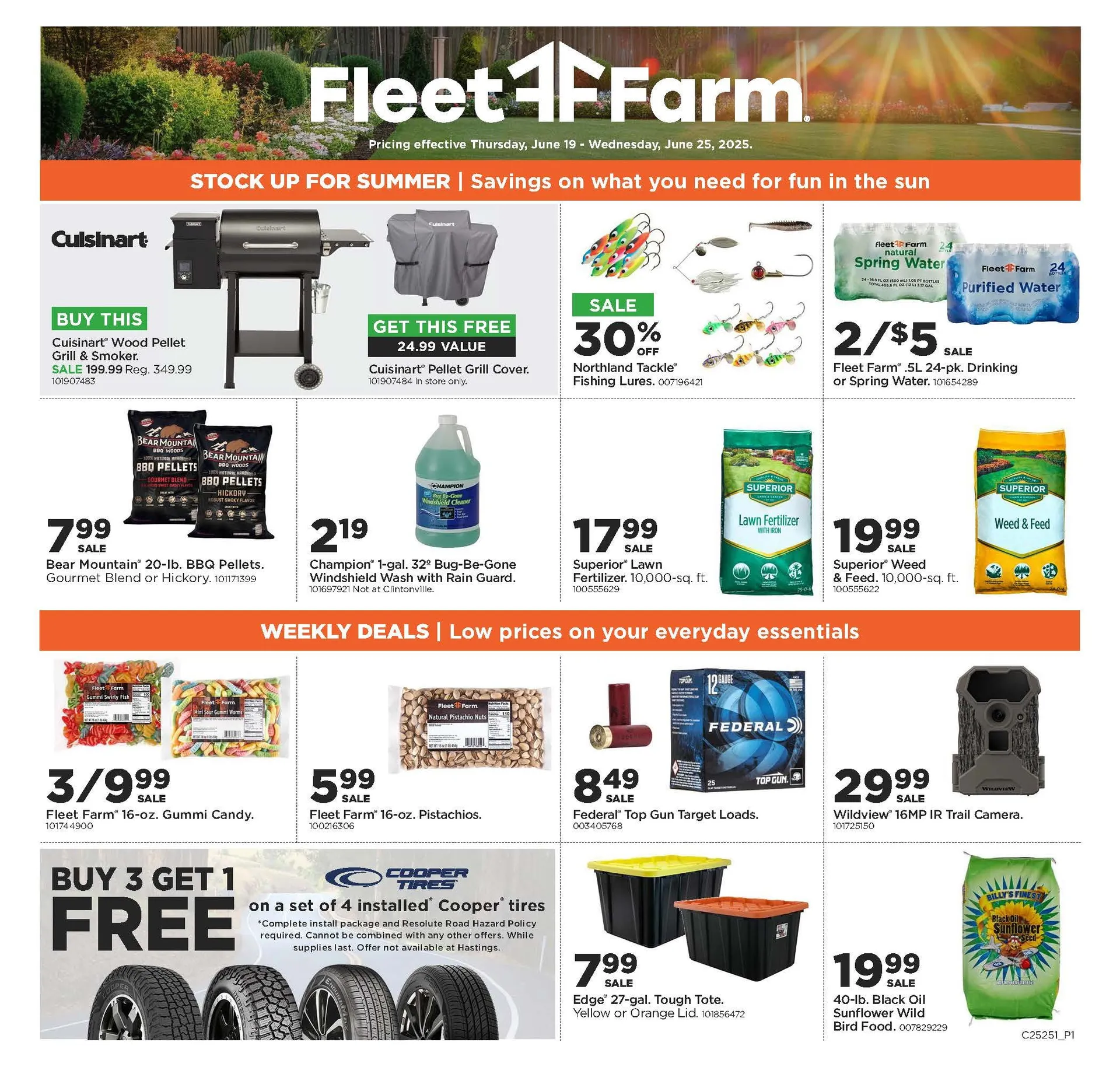 Weekly ad Fleet Farm weekly ads from June 19 to June 25 2025 - Page 1
