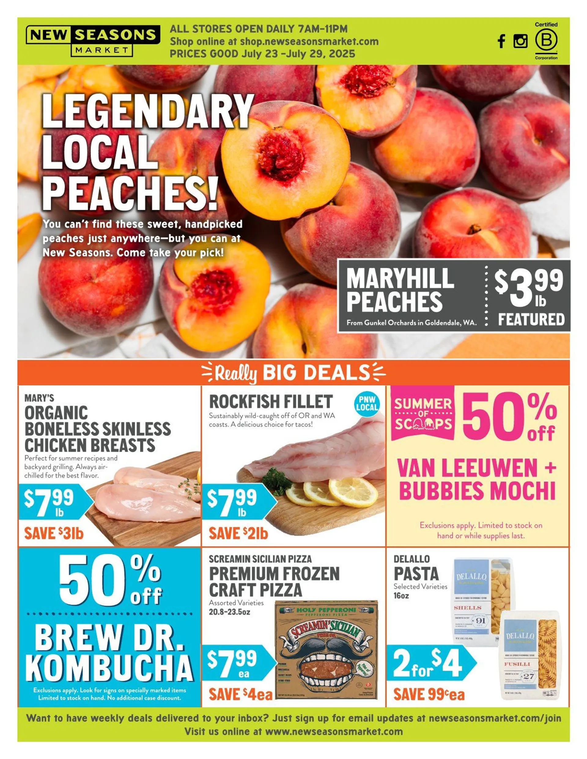 Weekly ad New Seasons Market weekly ads from July 23 to July 29 2025 - Page 1