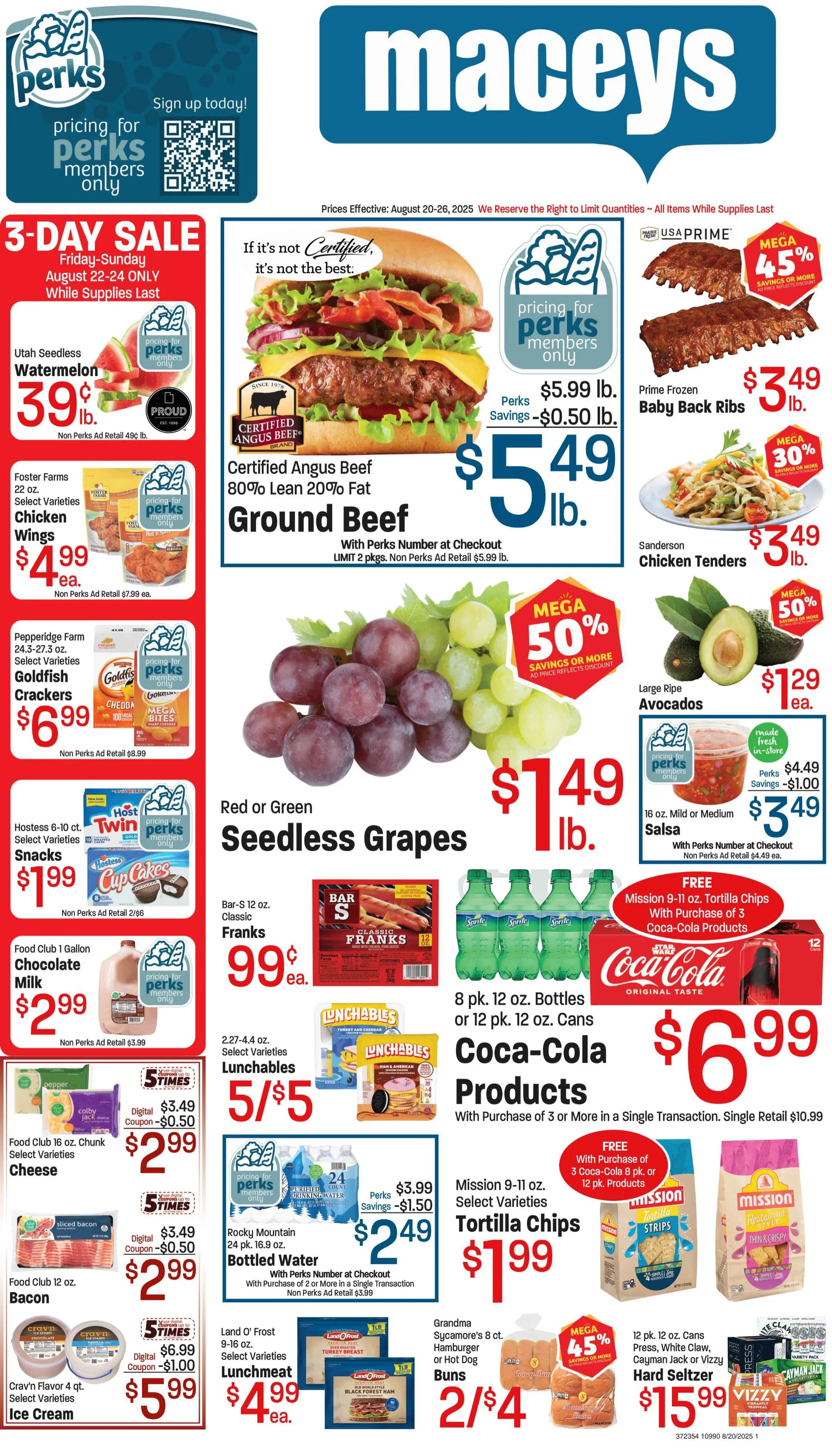 Weekly ad  Macey's Sales from August 20 to August 26 2025 - Page 1
