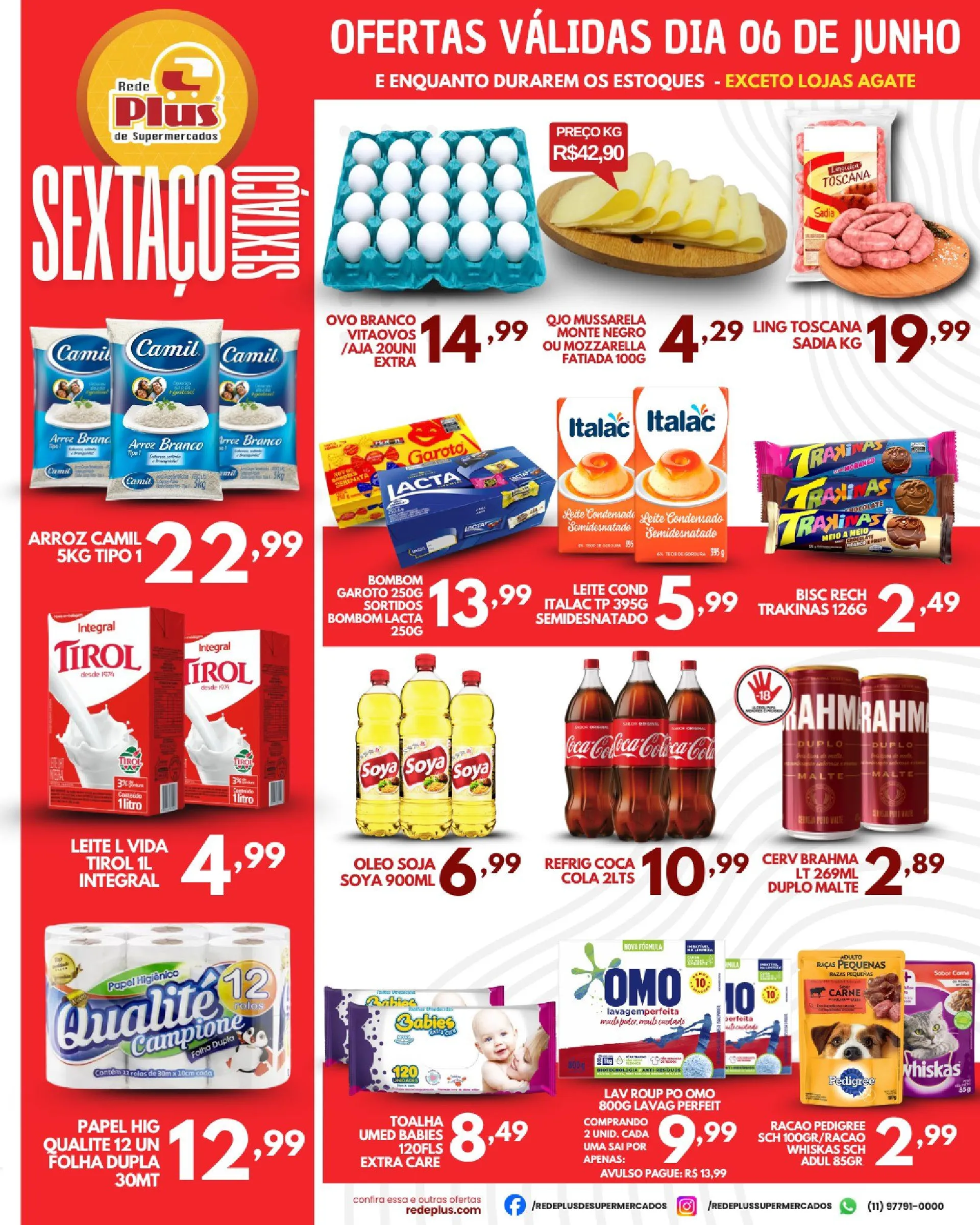 Encarte de Rede Plus Ofertas 6 de junho até 8 de junho 2025 - Pagina 