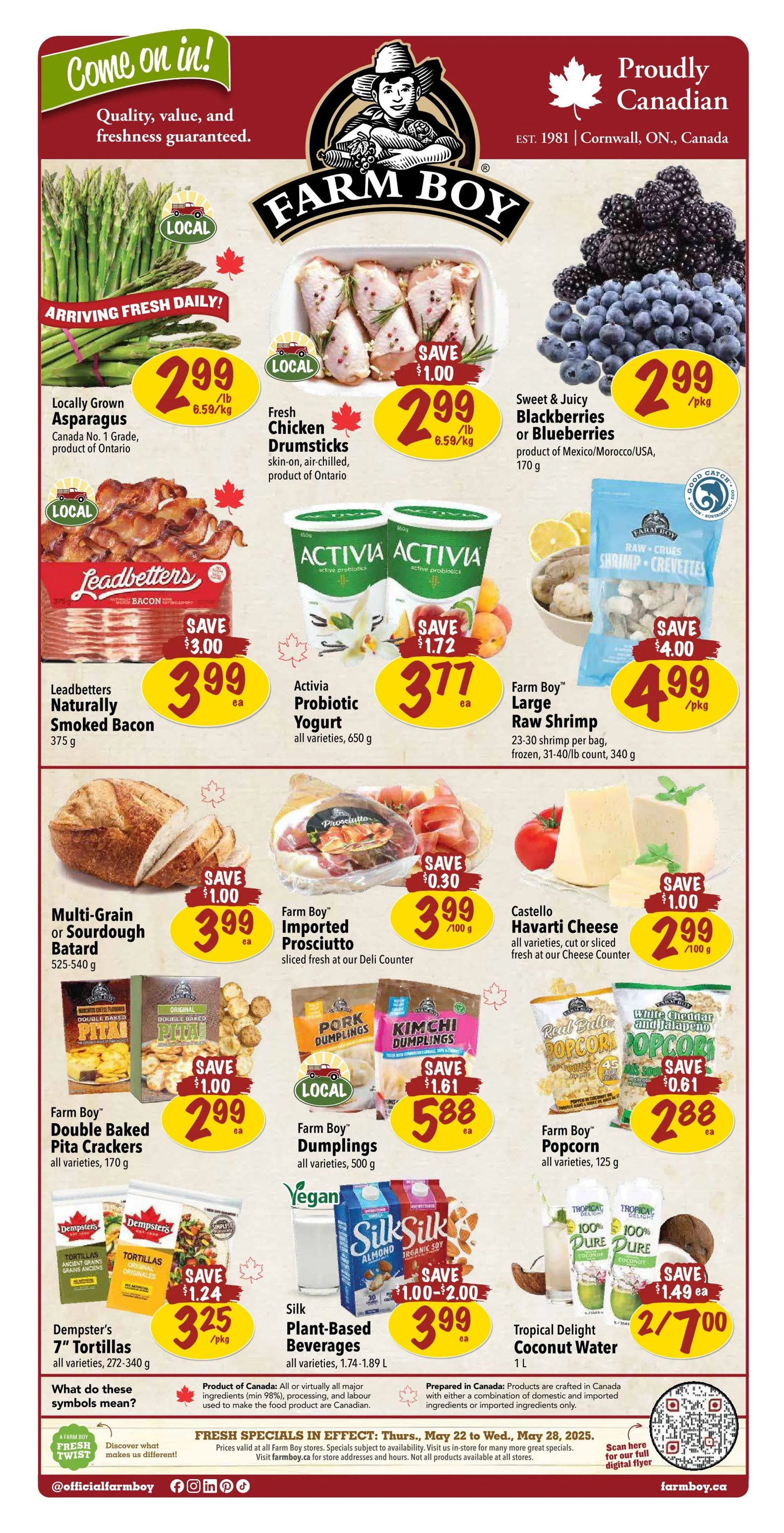 Farm Boy Deals from May 22 to May 28 2025 - flyer page 