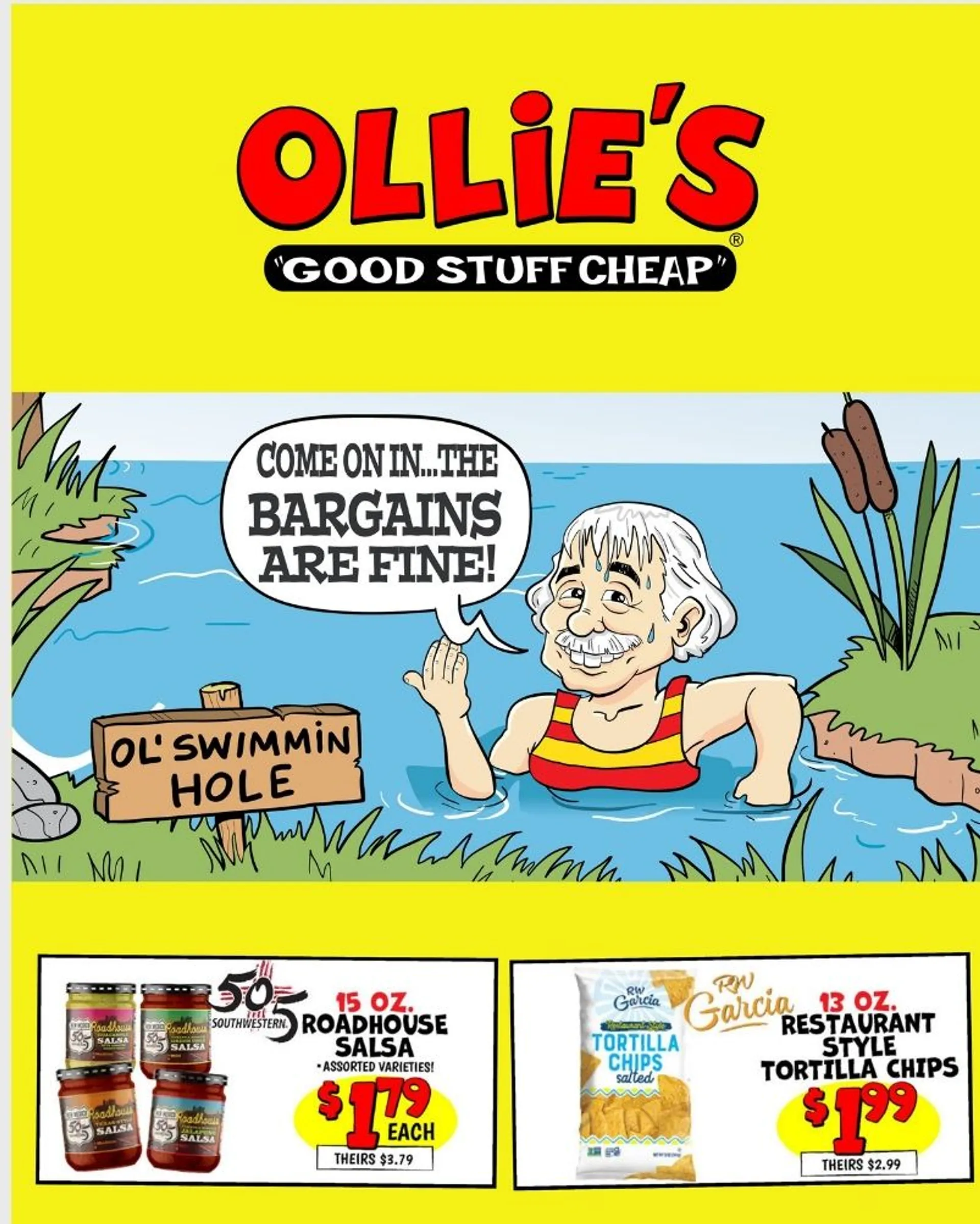 Weekly ad Ollie´s Sales from May 28 to June 4 2025 - Page 1