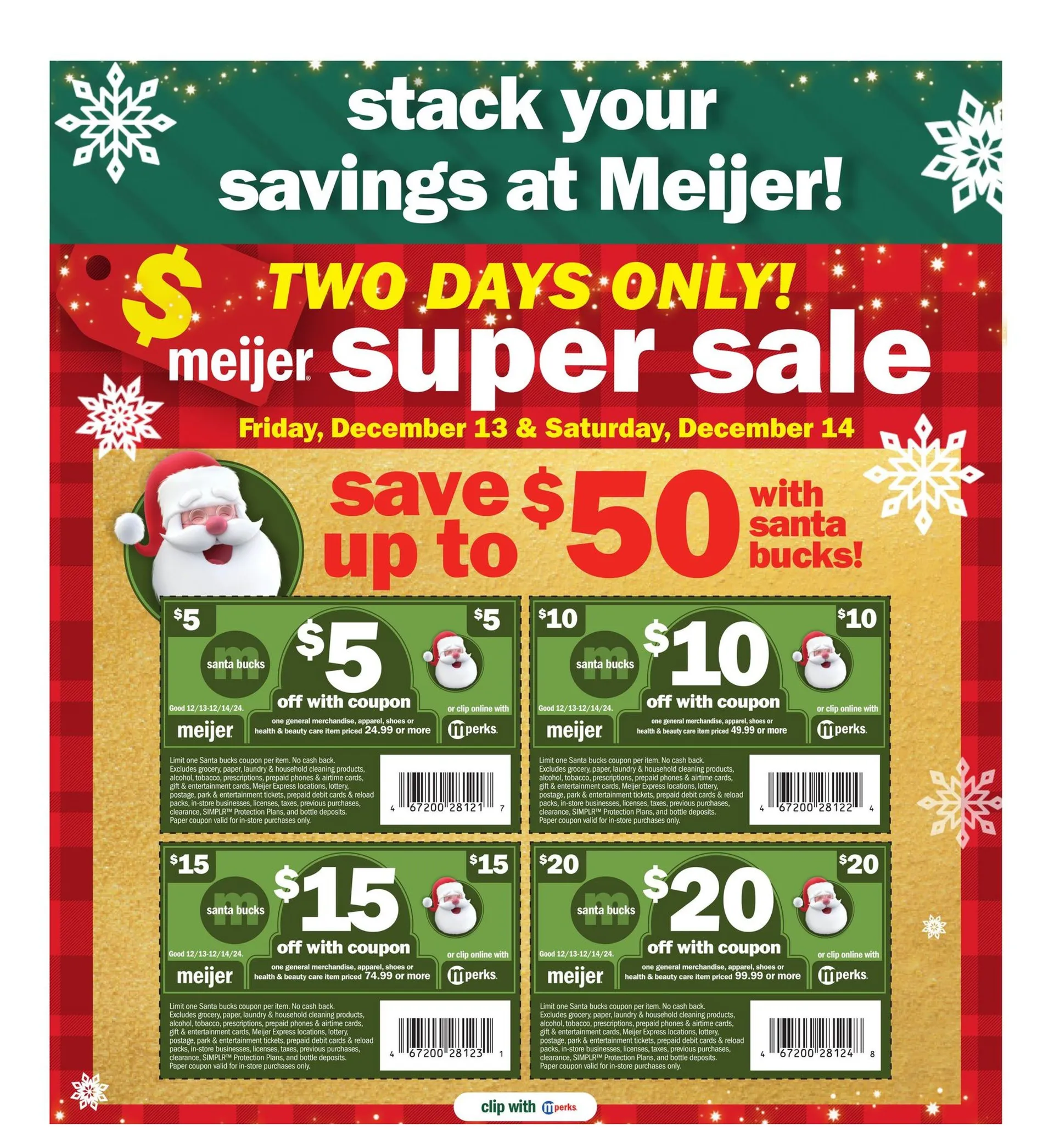 Weekly ad Meijer Weekly Ad from December 13 to December 14 2024 - Page 