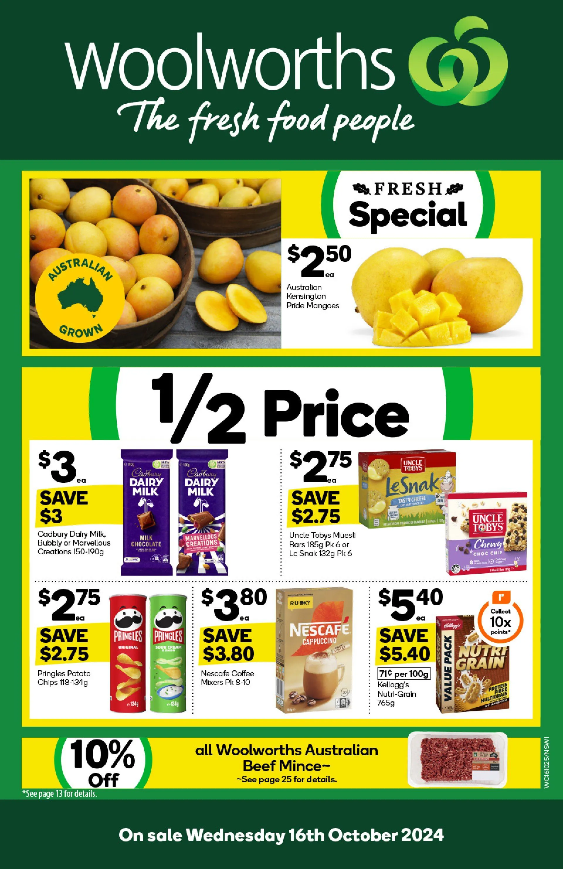 Woolworths Weekly Ad - Catalogue valid from 16 October to 16 October 2024 - page 1