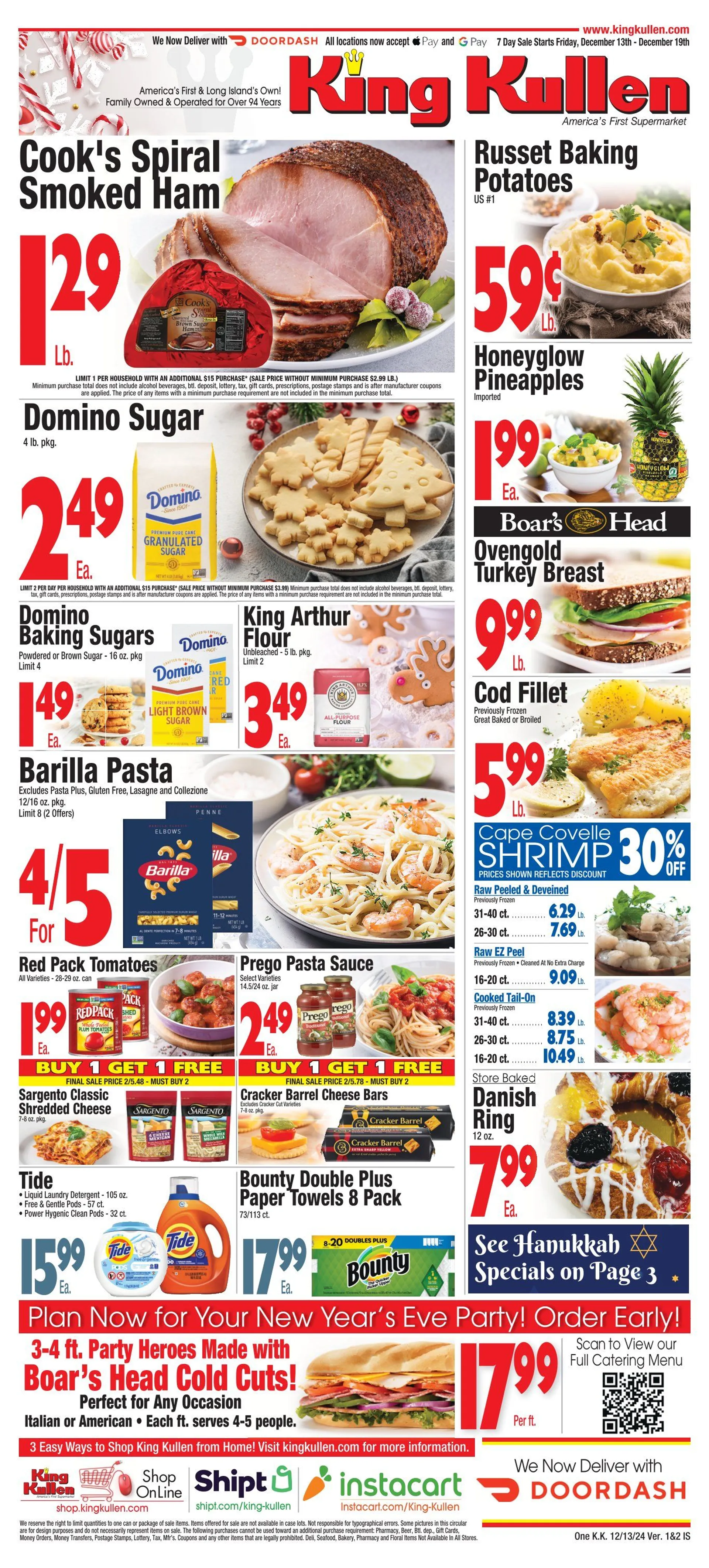 Weekly ad King Kullen Deals from December 17 to December 19 2024 - Page 