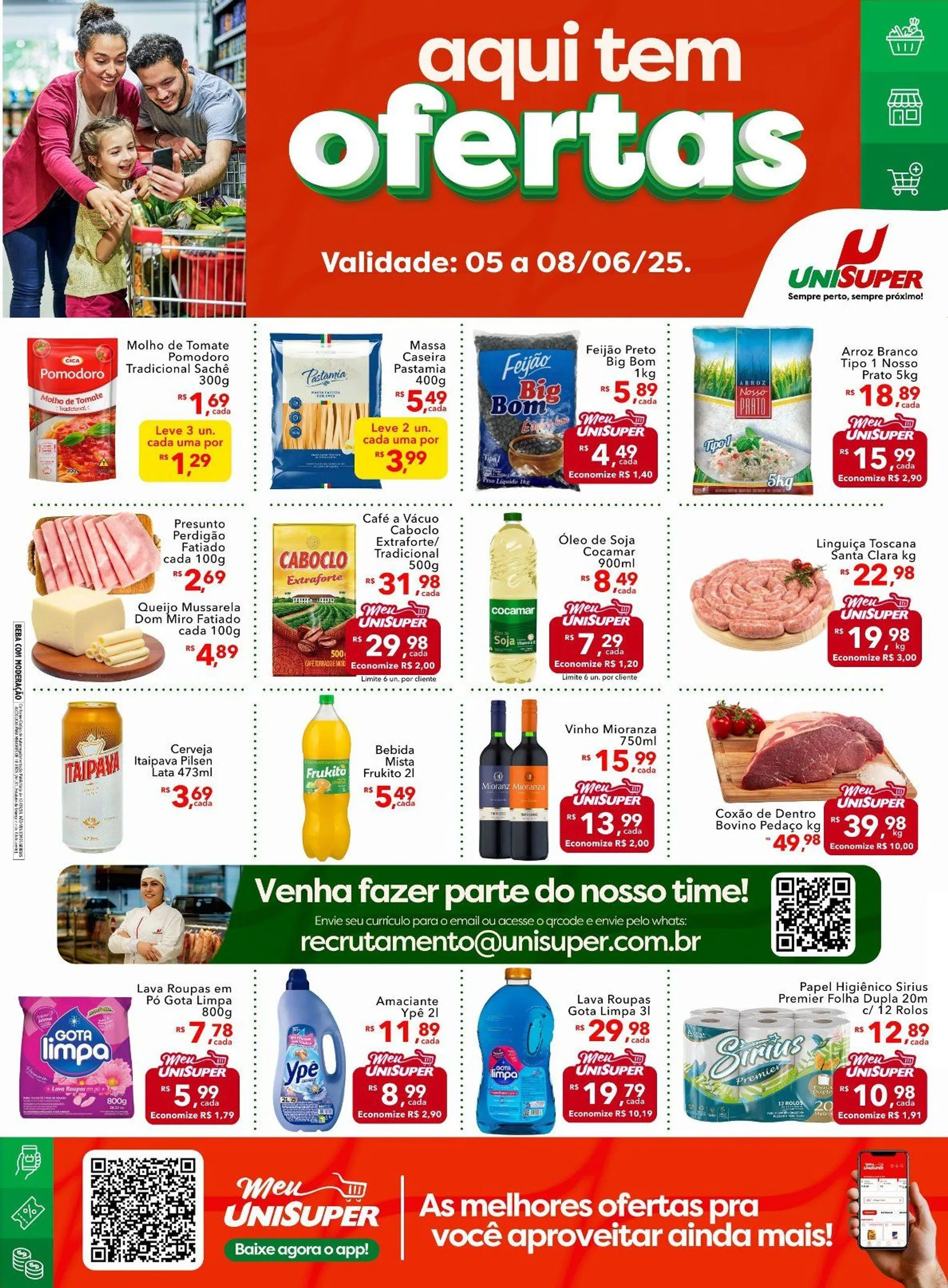 Encarte de UniSuper Ofertas 6 de junho até 8 de junho 2025 - Pagina 