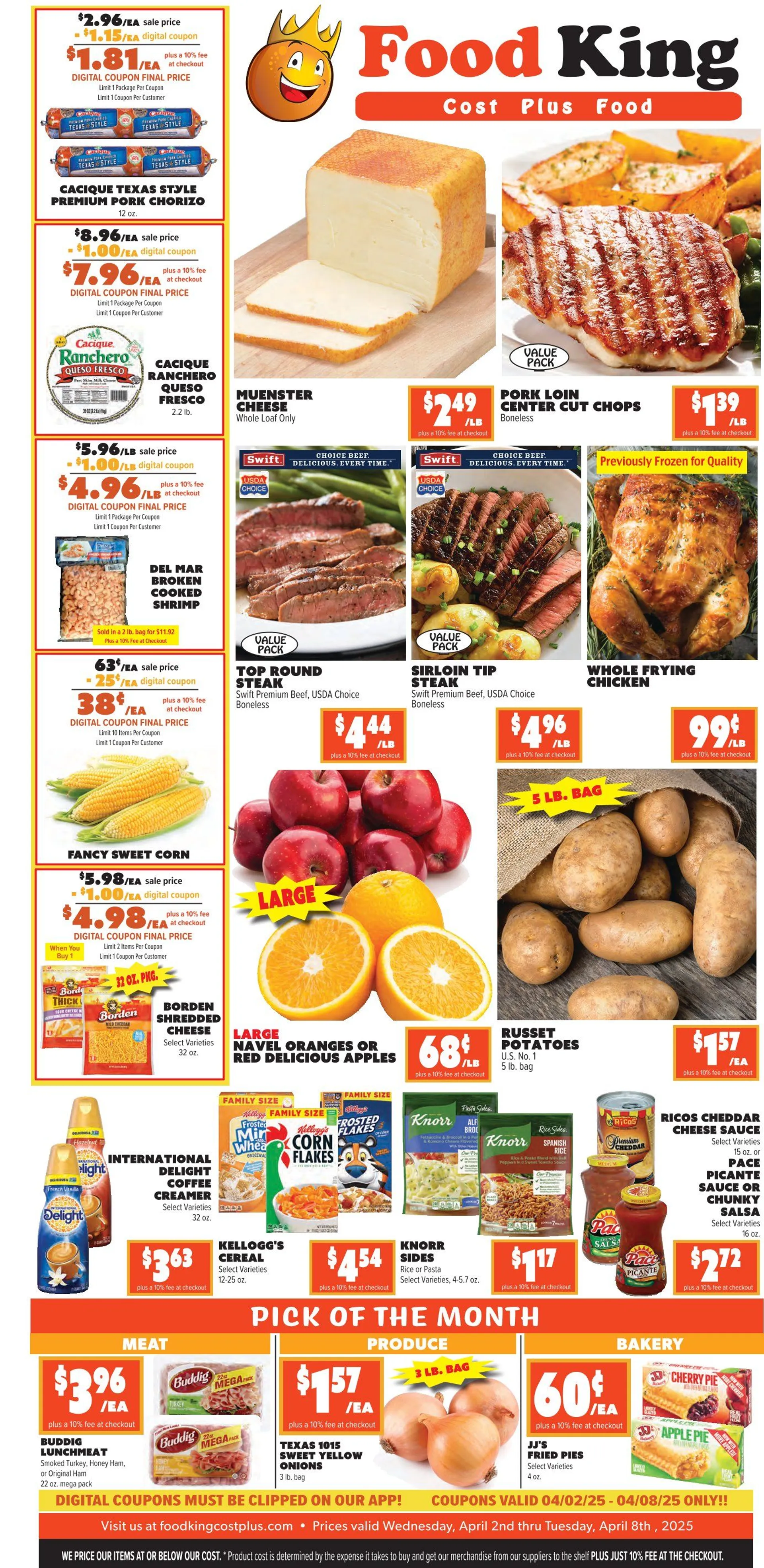 Weekly ad Food King Sale from April 2 to April 8 2025 - Page 