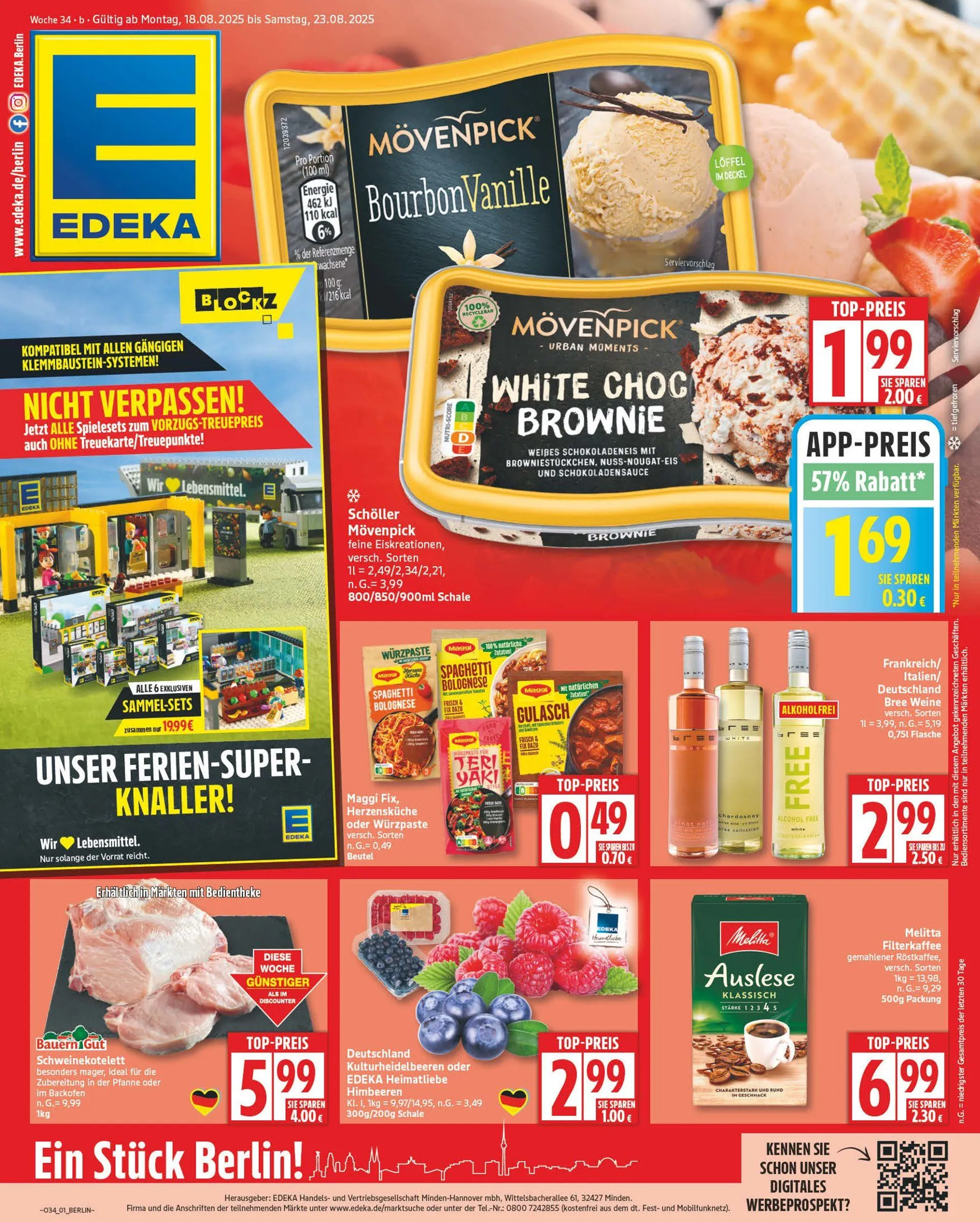 Edeka Prospekte von 18. August bis 23. August 2025 - Prospekt seite 