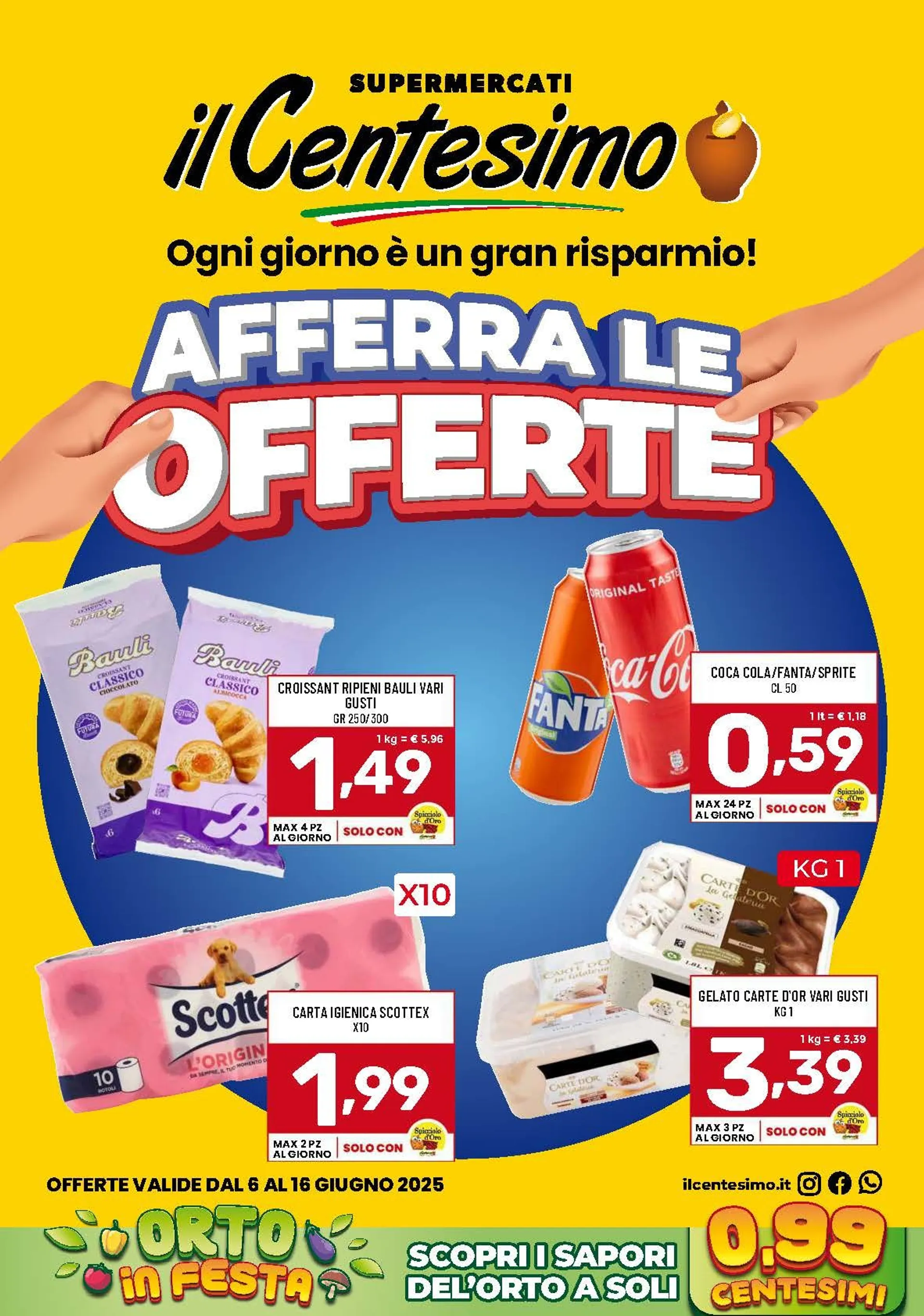 Volantini Il Centesimo da 6 giugno a 16 giugno di 2025 - Pagina del volantino 