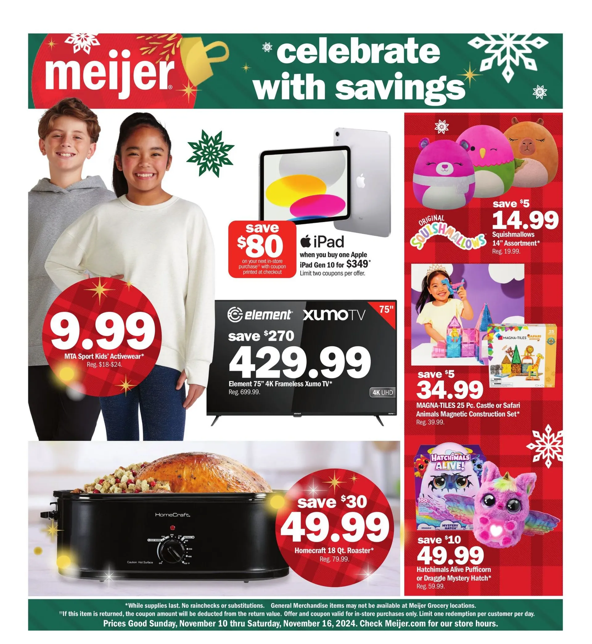 Weekly ad Meijer Weekly Ad from November 10 to November 16 2024 - Page 