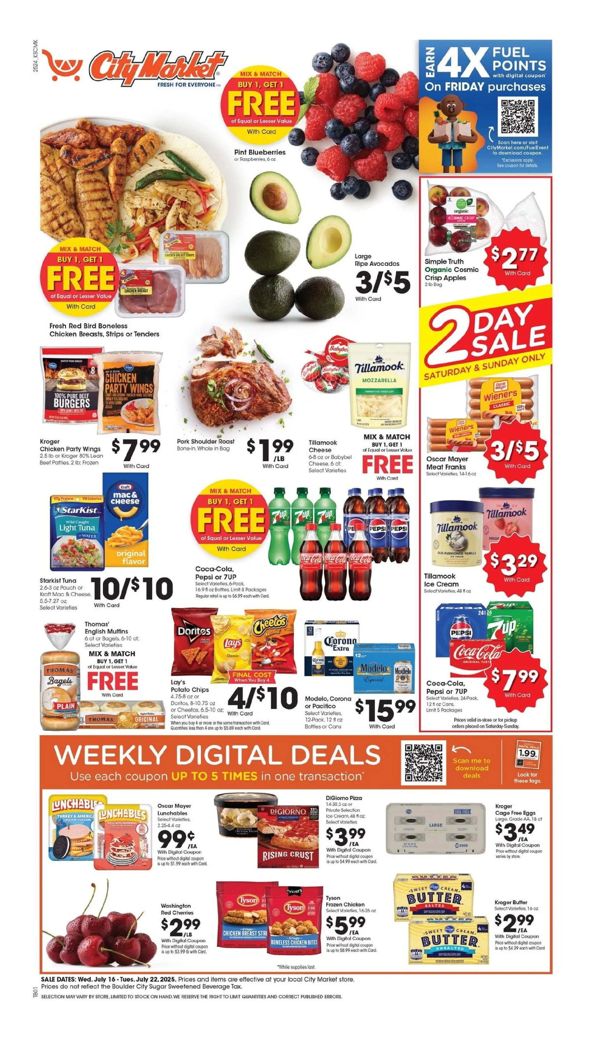 Weekly ad City Market Sales from July 16 to July 22 2025 - Page 1