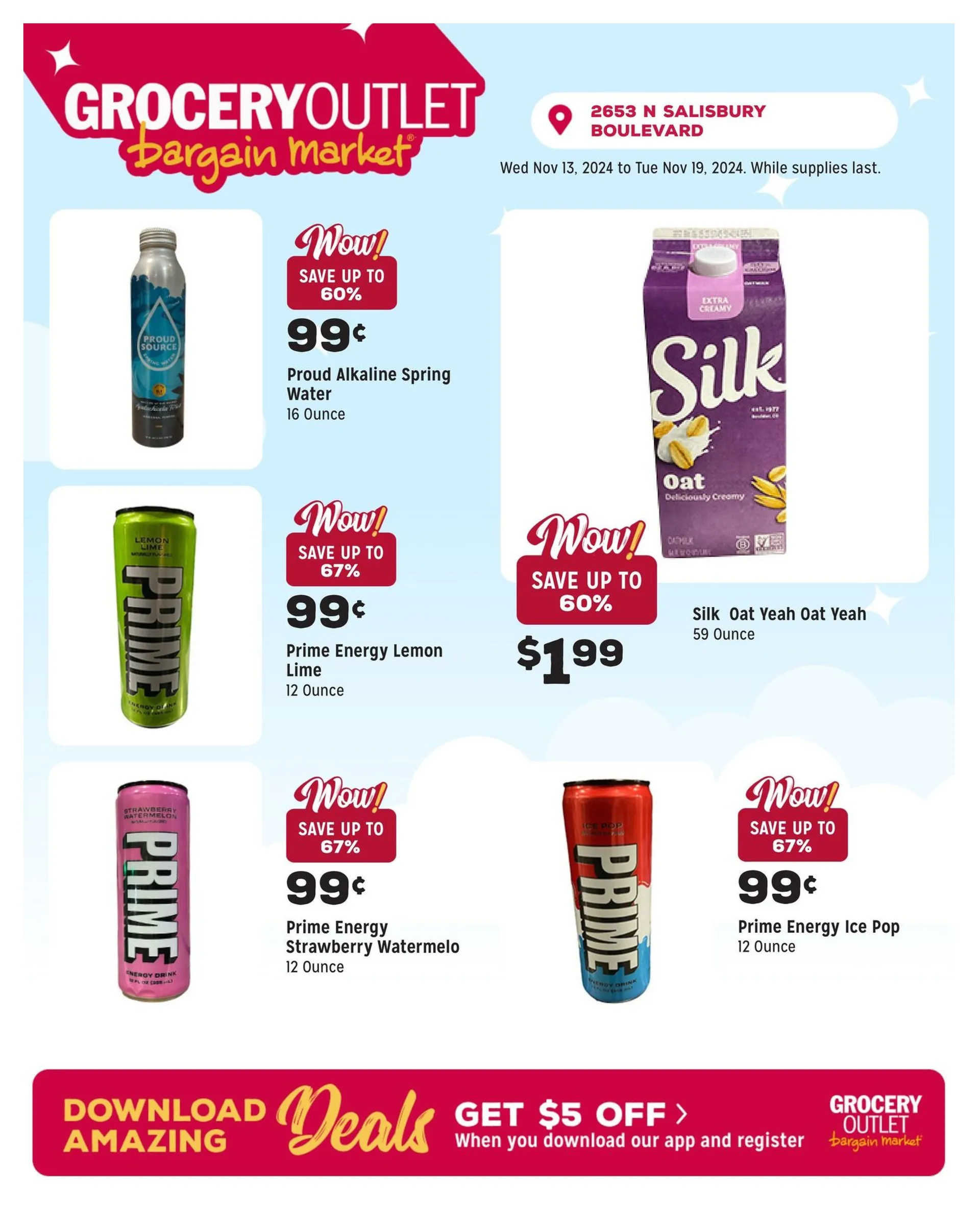 Weekly ad Grocery Outlet Deals from November 13 to November 19 2024 - Page 