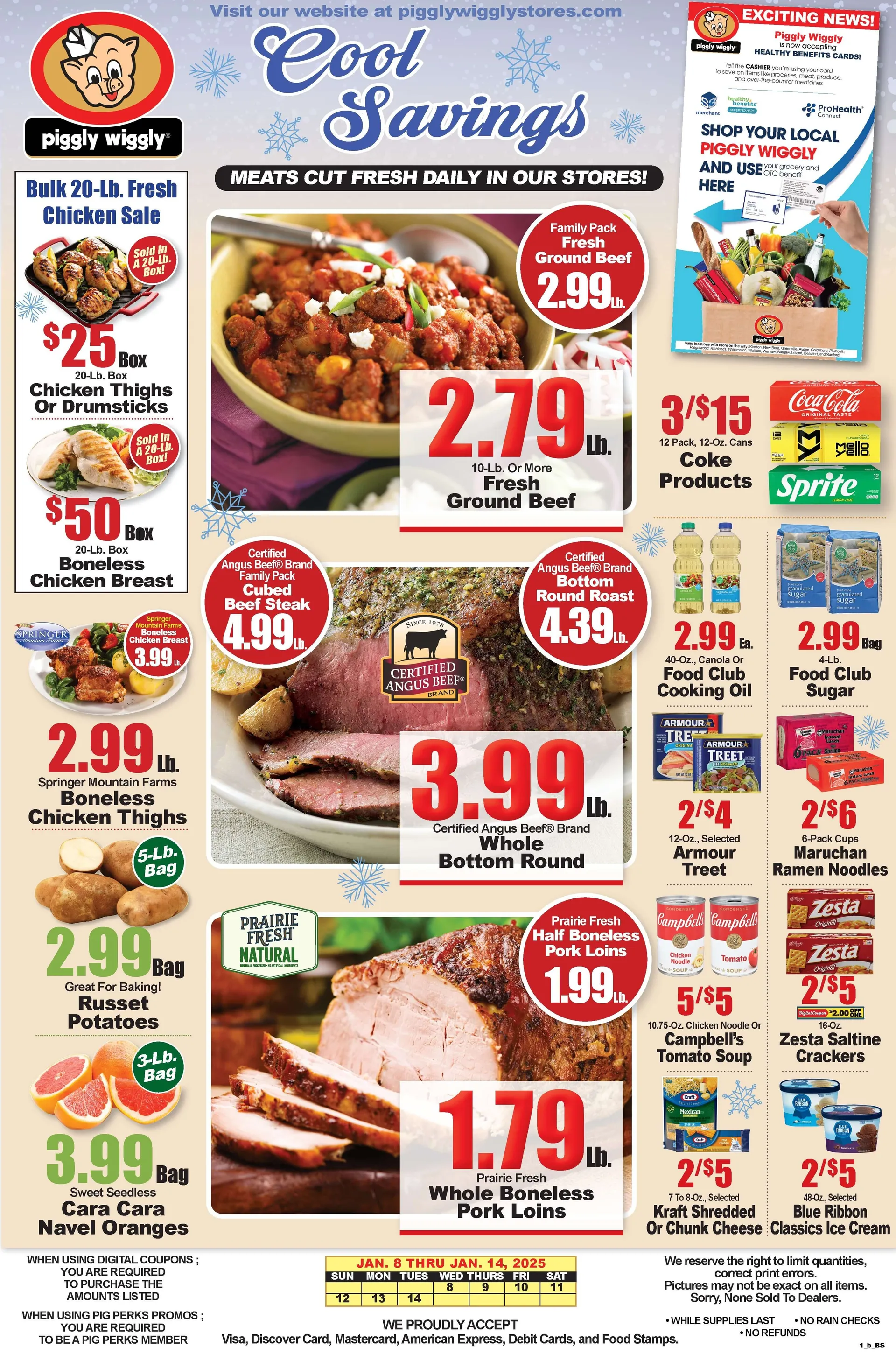 Weekly ad Piggly Wiggly Sales from January 8 to January 14 2025 - Page 