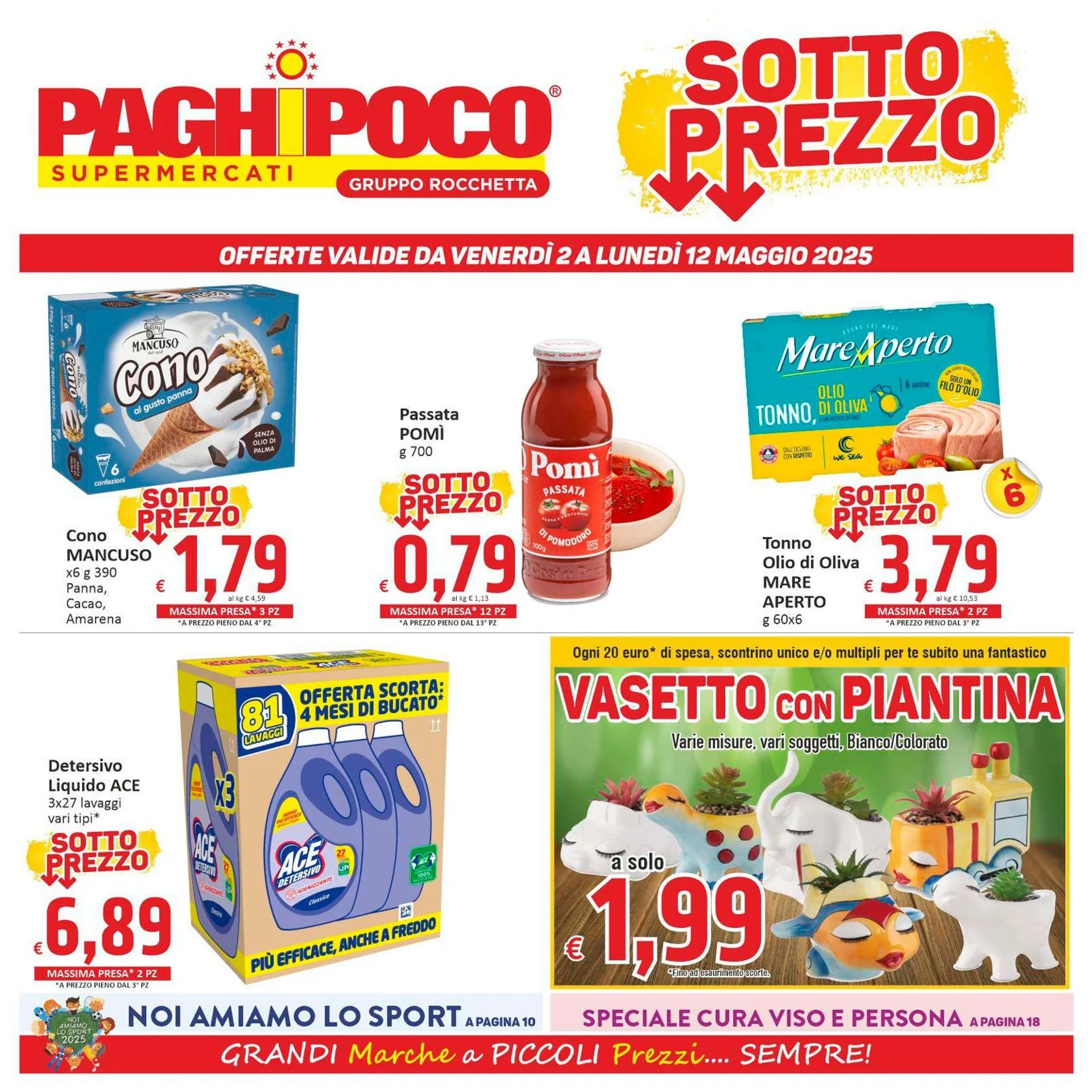 Volantini Paghi Poco da 2 maggio a 12 maggio di 2025 - Pagina del volantino 