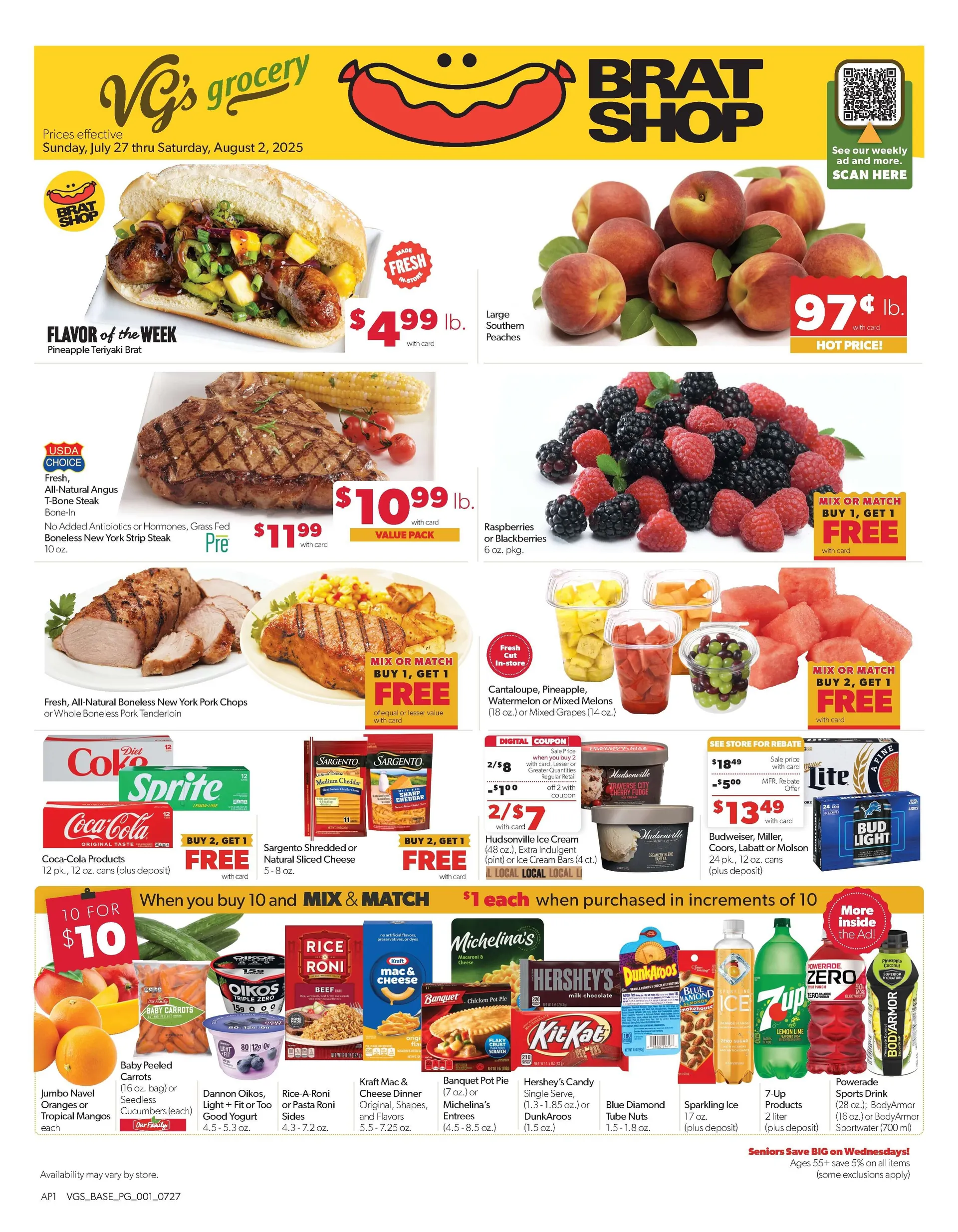 Weekly ad VG's Sales from July 27 to August 2 2025 - Page 1
