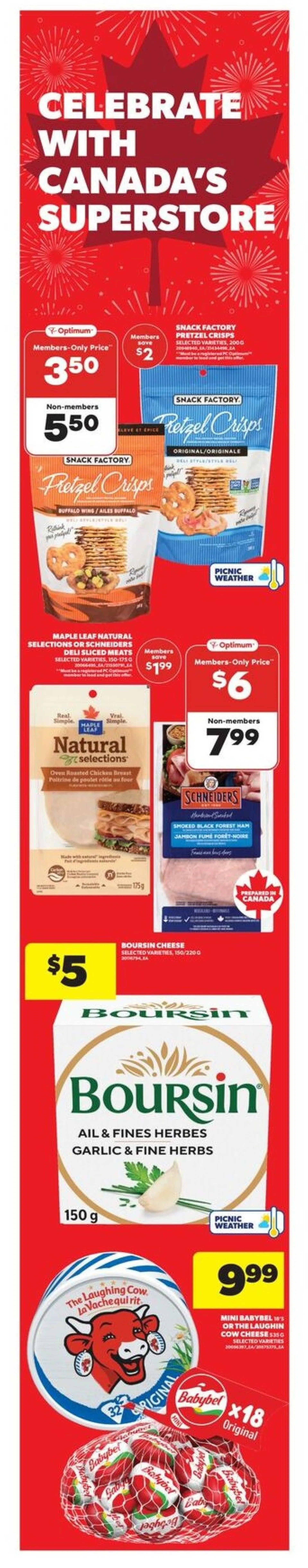 Real Canadian Superstore flyers  from June 19 to June 25 2025 - flyer page 1