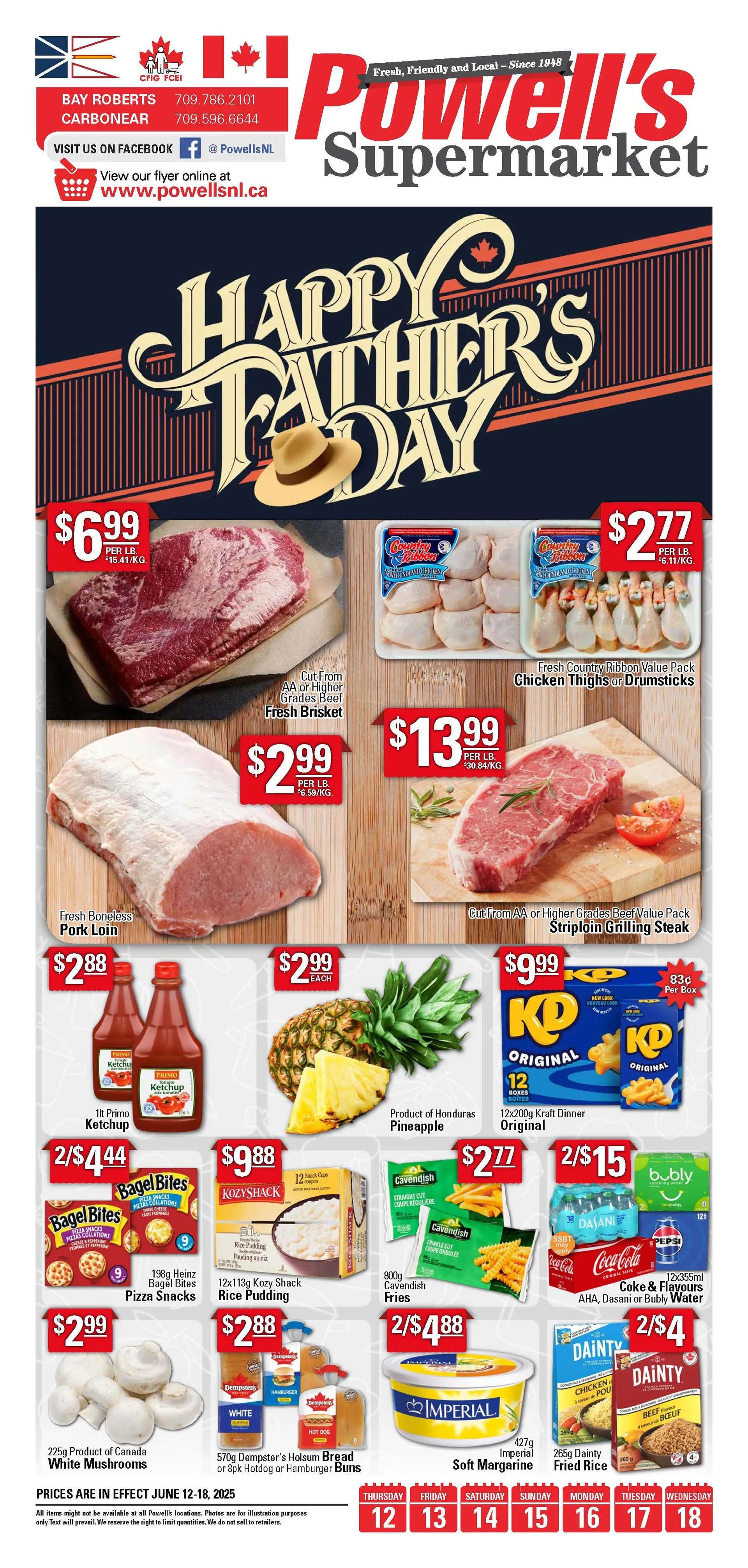 Powell's Supermarket flyers  from June 12 to June 18 2025 - flyer page 1