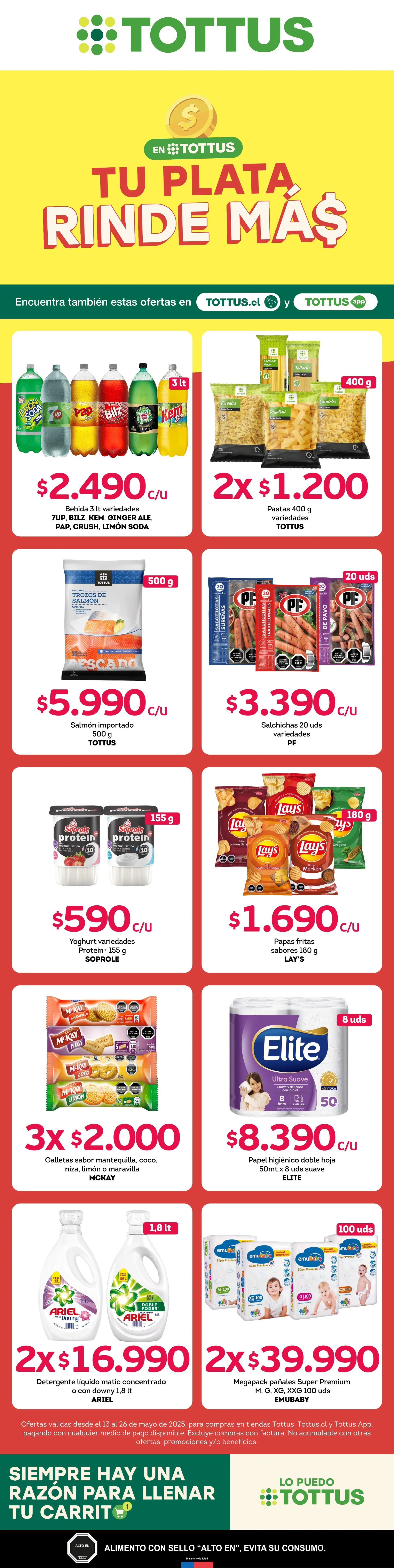 Catálogo de Tottus Ofertas 14 de mayo al 26 de mayo 2025 - Página 