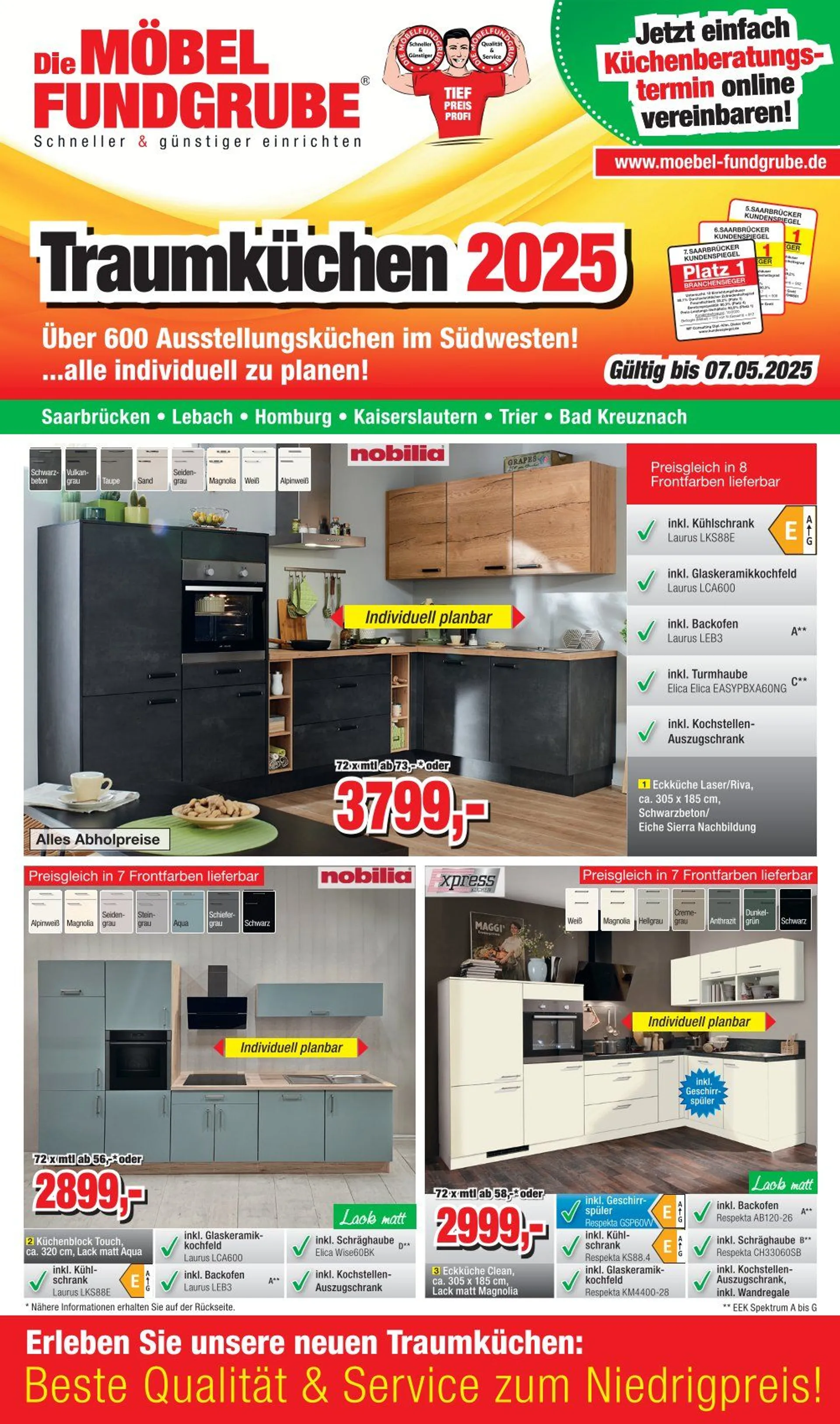 Möbelfundgrube Angebote von 5. Mai bis 30. April 2025 - Prospekt seite 