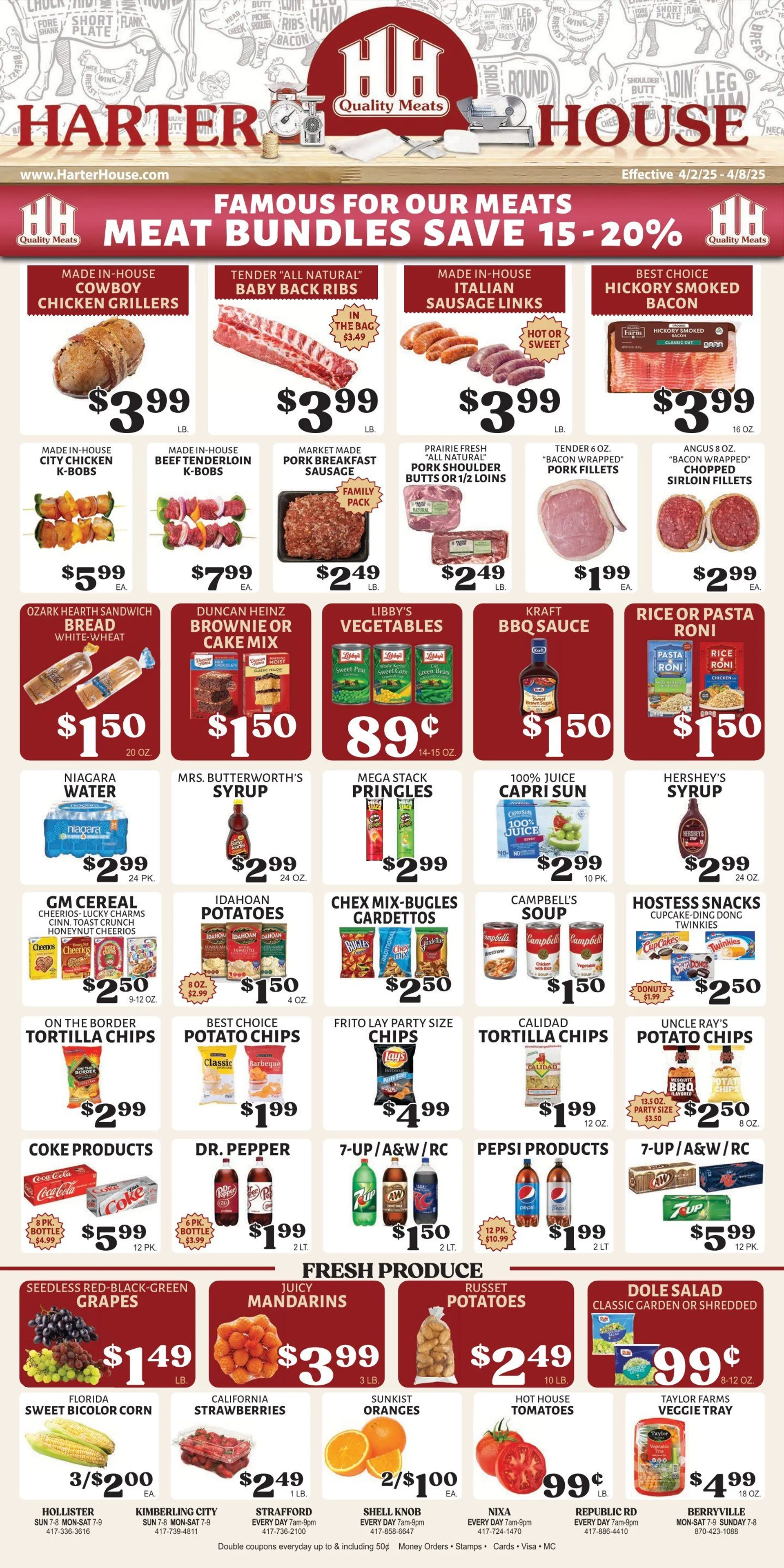 Weekly ad Harter House Sales from April 2 to April 8 2025 - Page 