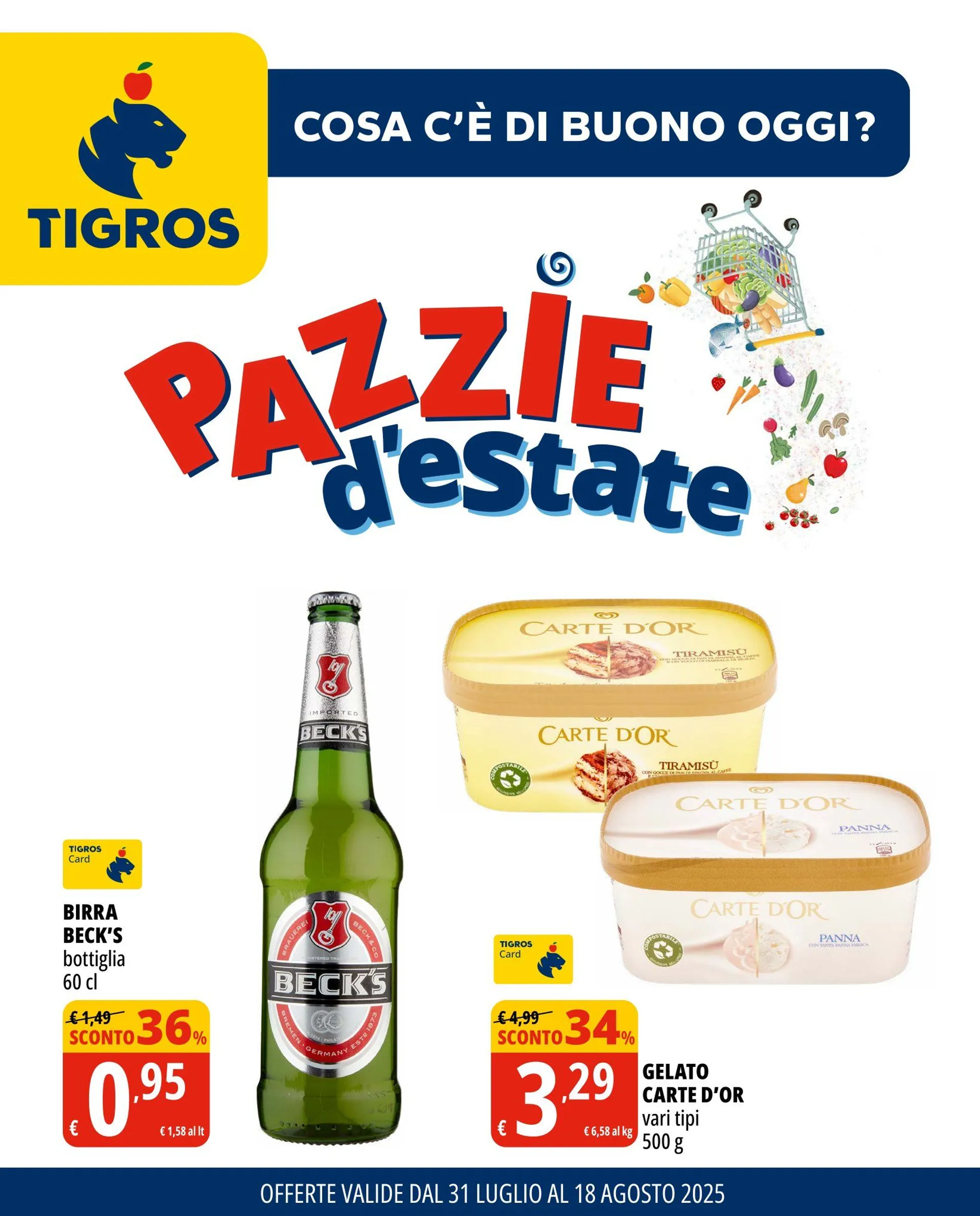 Volantino da 31 luglio a 18 agosto di 2025 - Pagina del volantino 1