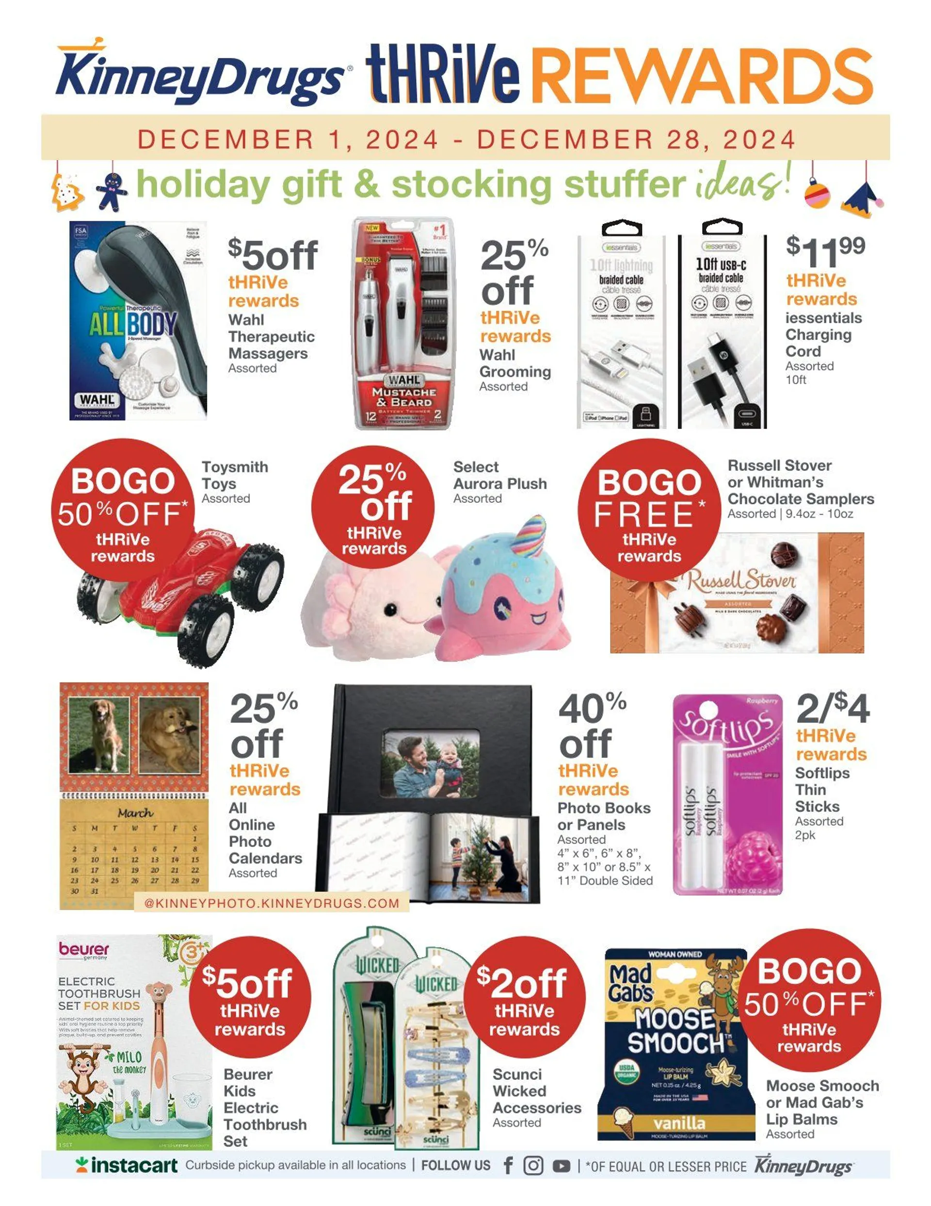 Weekly ad Kinney Drugs Sales from December 1 to December 28 2024 - Page 