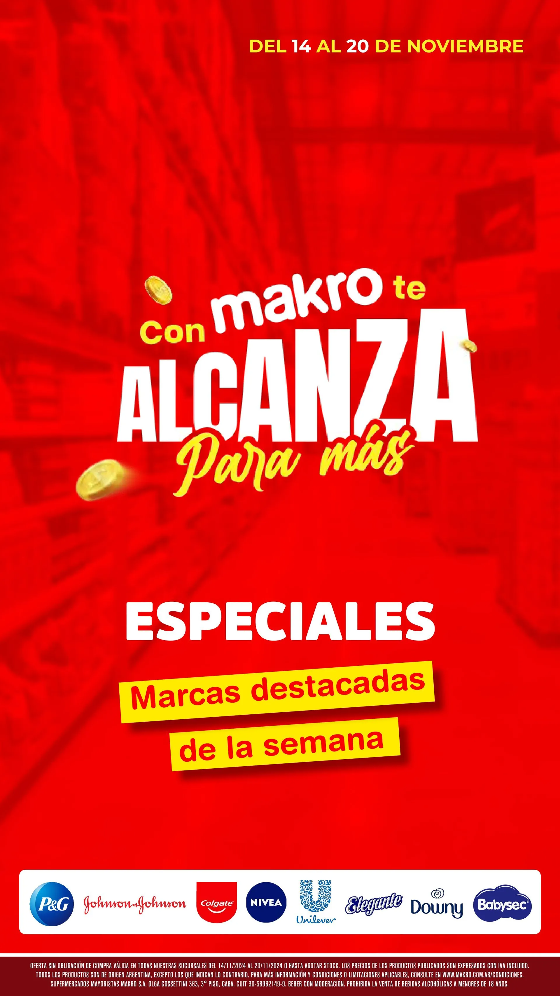 Ofertas de Makro Oferta de Folletos 14 de noviembre al 20 de noviembre 2024 - Página  del catálogo