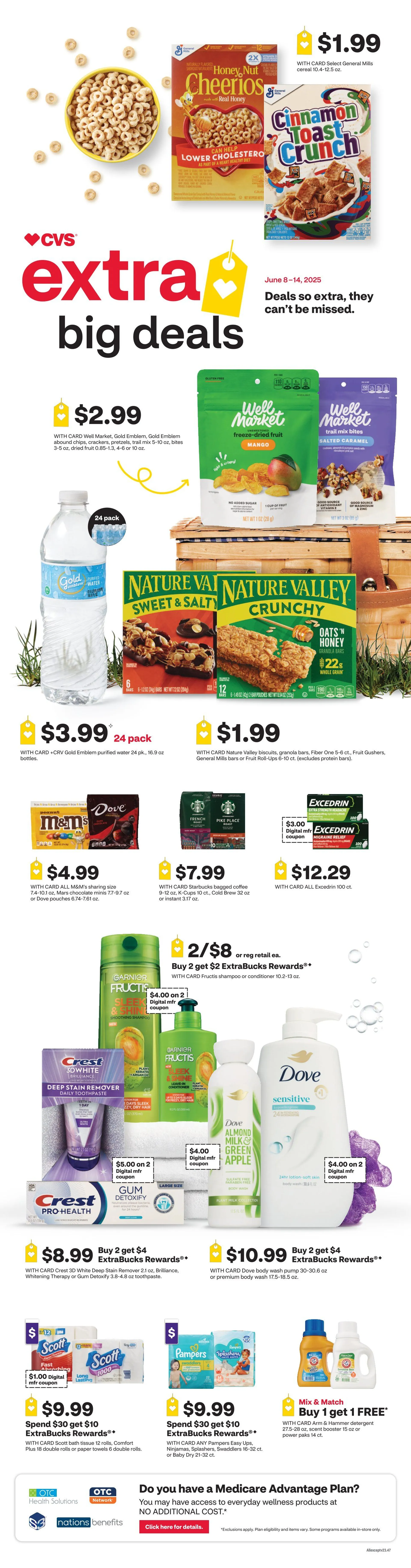 Weekly ad CVS Health Deals from June 8 to June 15 2025 - Page 1