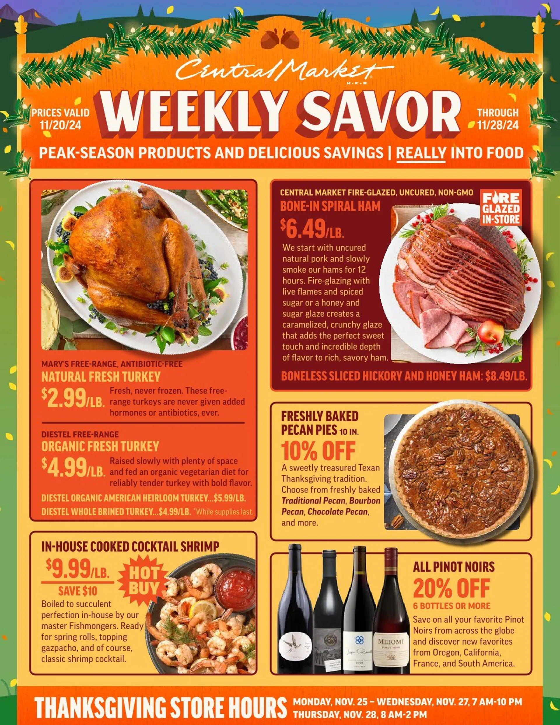 Weekly ad Central Market Weekly Ad from November 20 to November 28 2024 - Page 