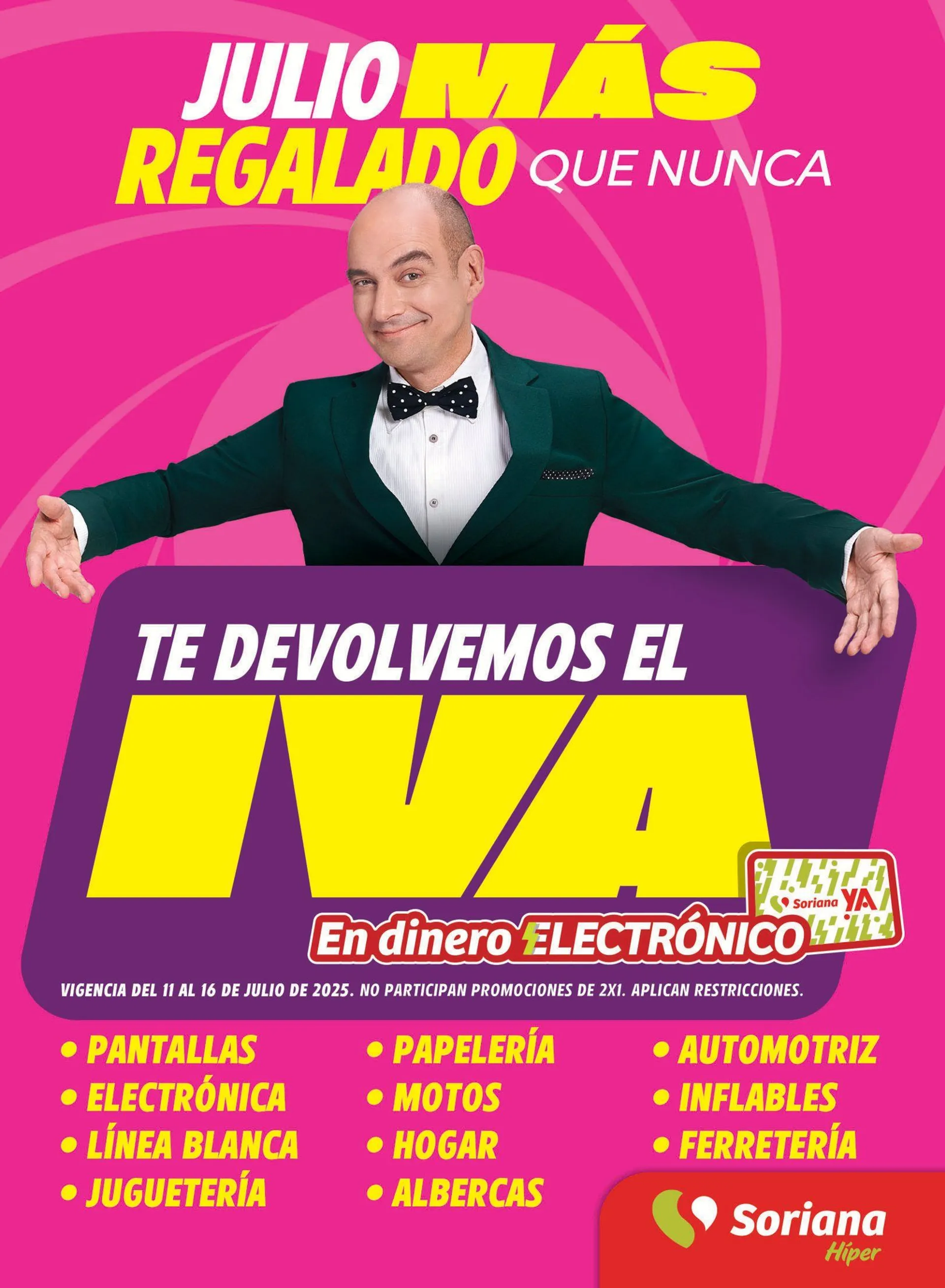 Catálogo de Soriana catálogos  15 de julio al 17 de julio 2025 - Pagina 