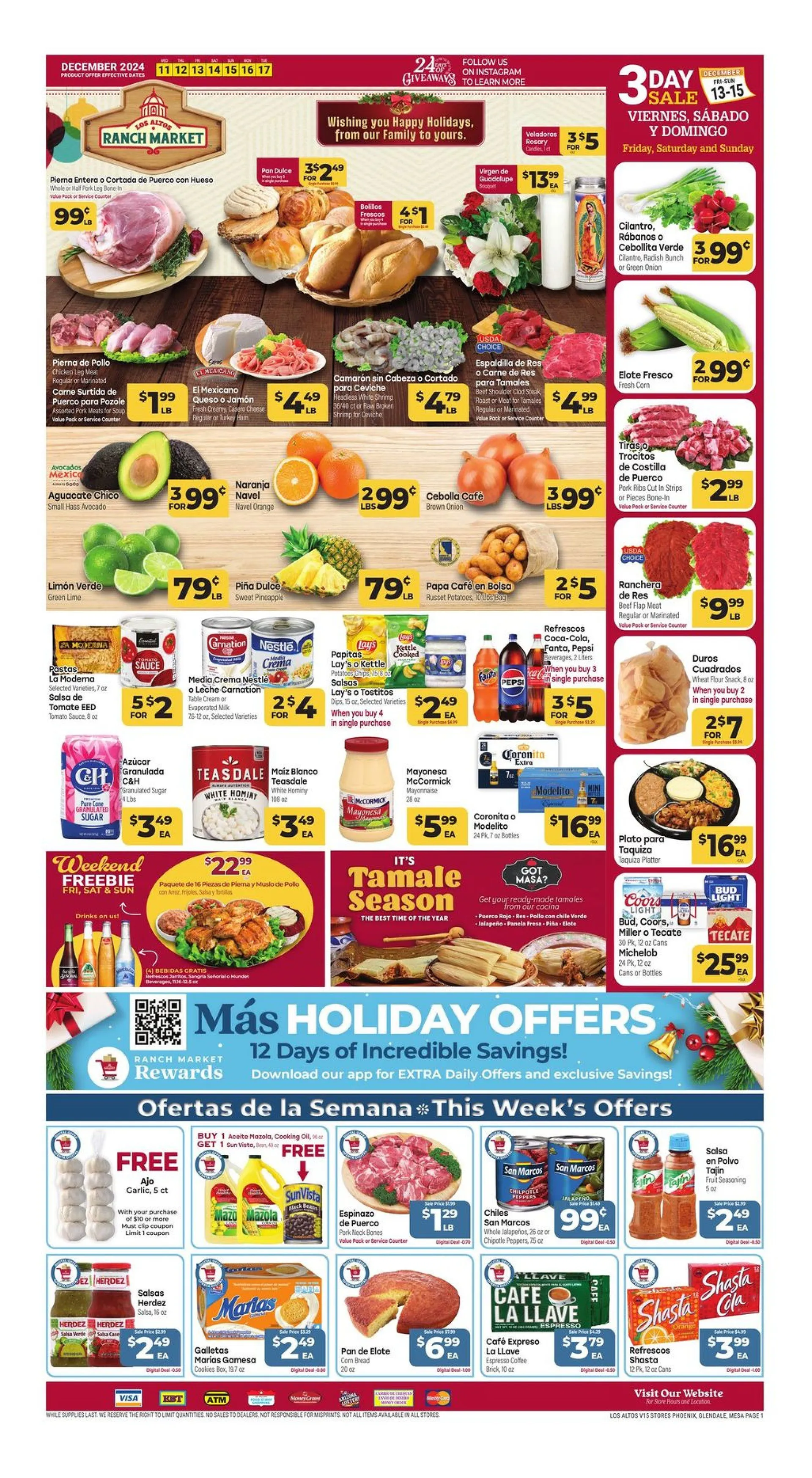 Weekly ad Los Altos Ranch Market Deals from December 11 to December 17 2024 - Page 