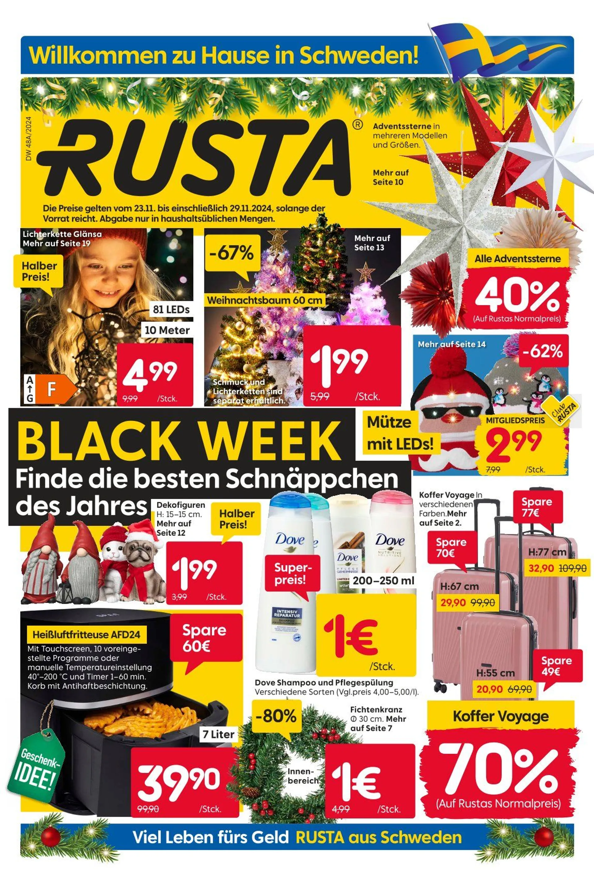 Rusta Prospekt von 25. November bis 29. November 2024 - Prospekt seite 