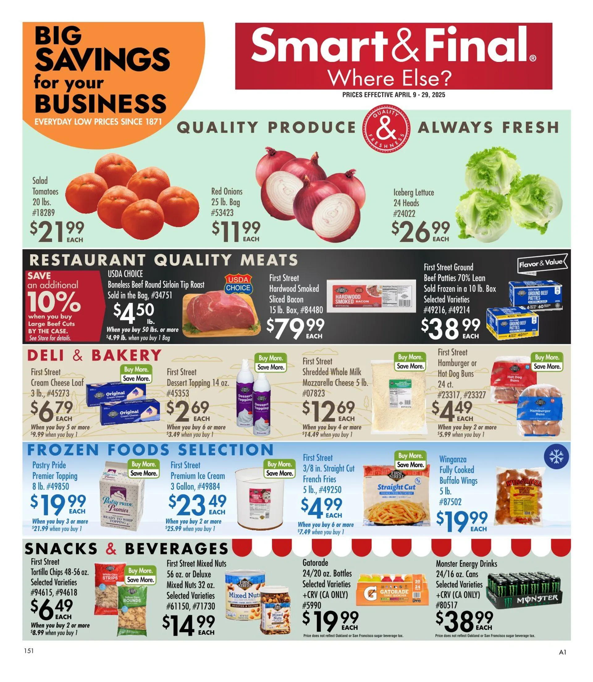 Weekly ad Smart and Final Deals from April 9 to April 15 2025 - Page 