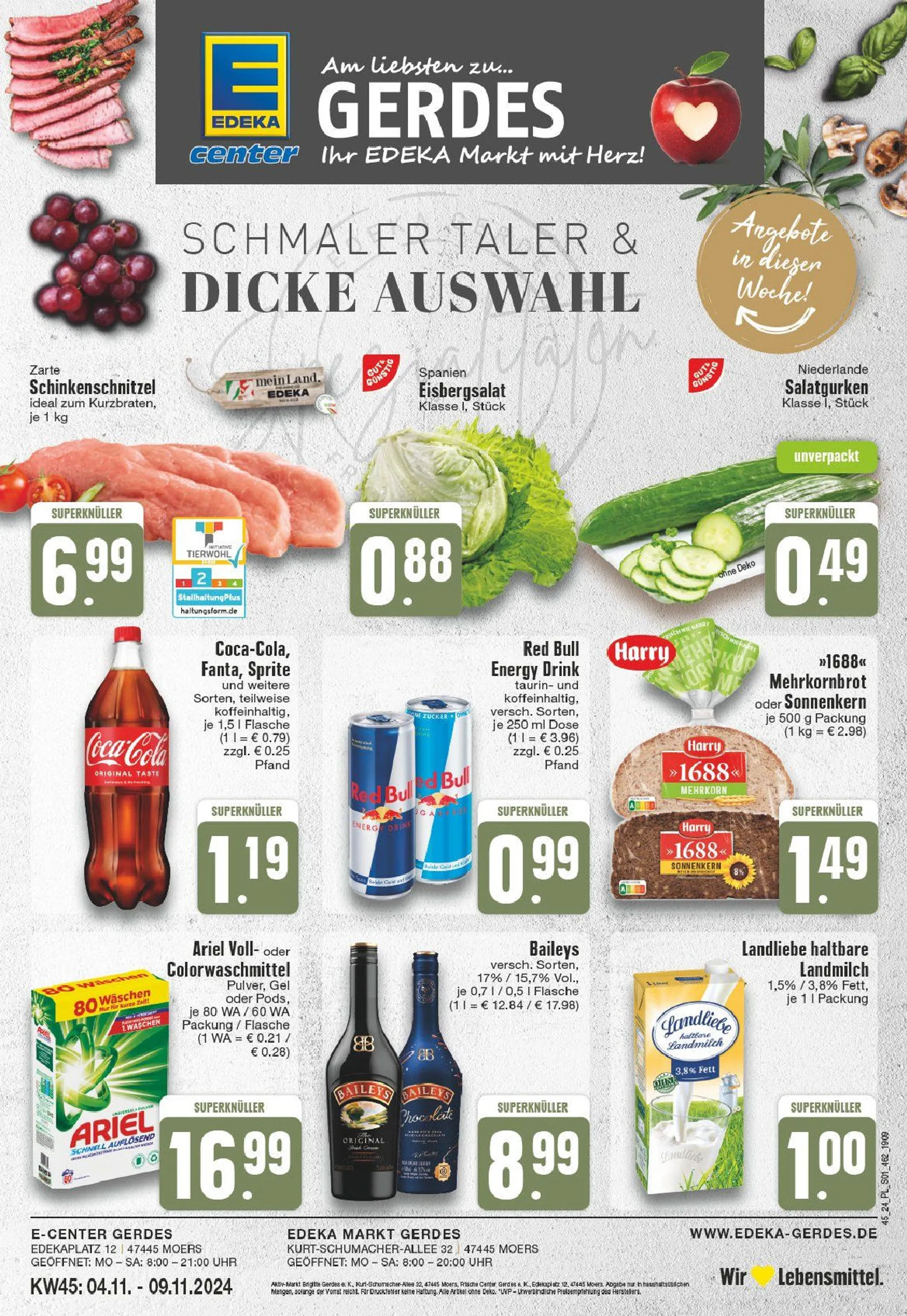 Edeka Prospekt von 4. November bis 9. November 2024 - Prospekt seite 