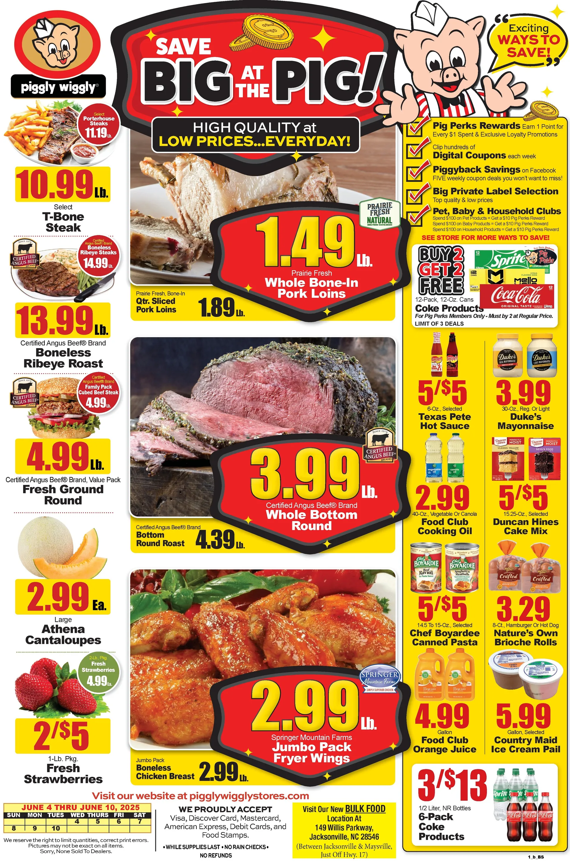 Weekly ad Piggly Wiggly Deals from June 4 to June 10 2025 - Page 1