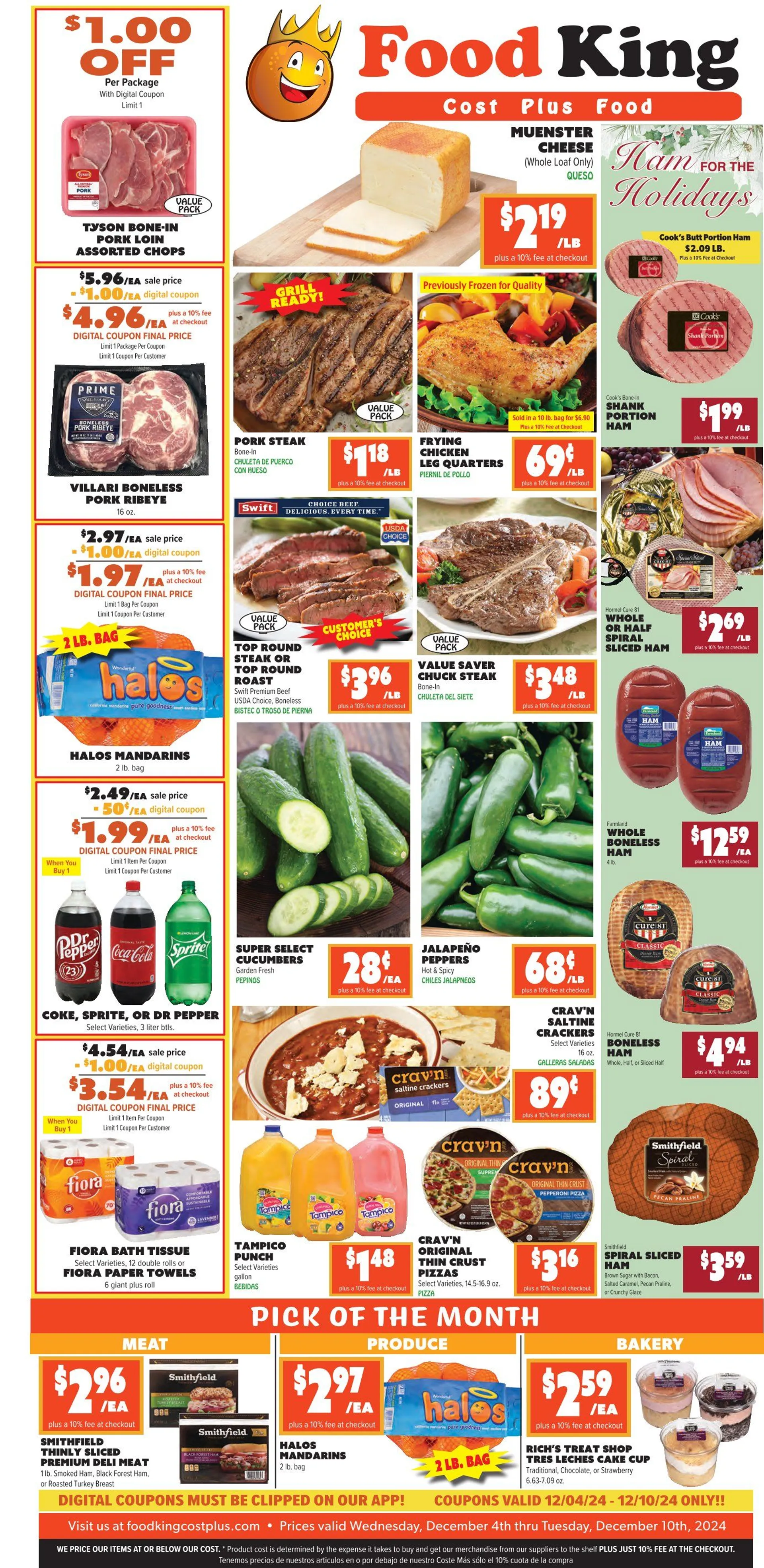 Weekly ad Food King Deals from December 5 to December 10 2024 - Page 