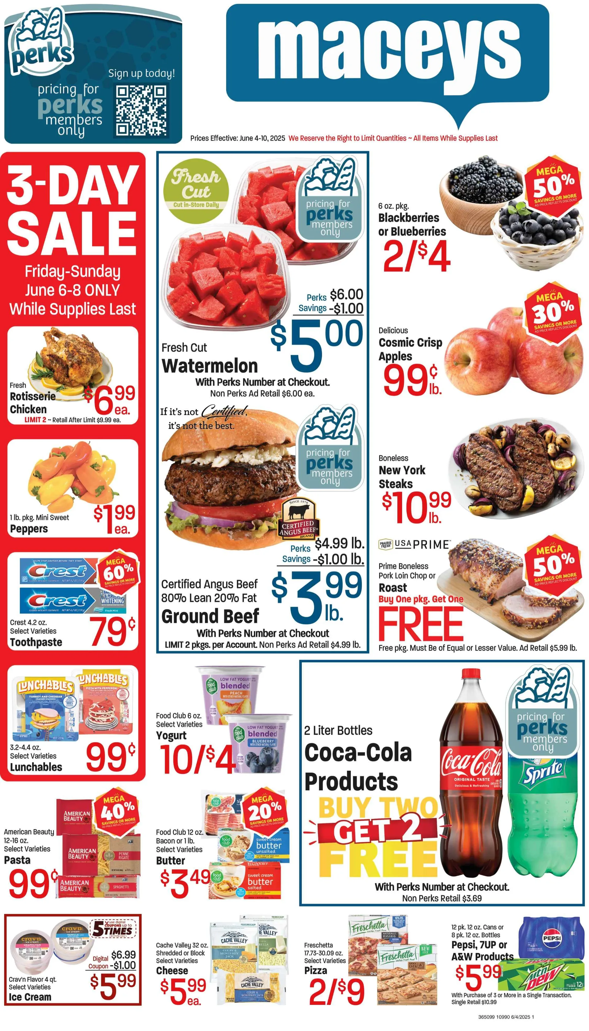 Weekly ad Macey ´s Sales from June 4 to June 10 2025 - Page 1