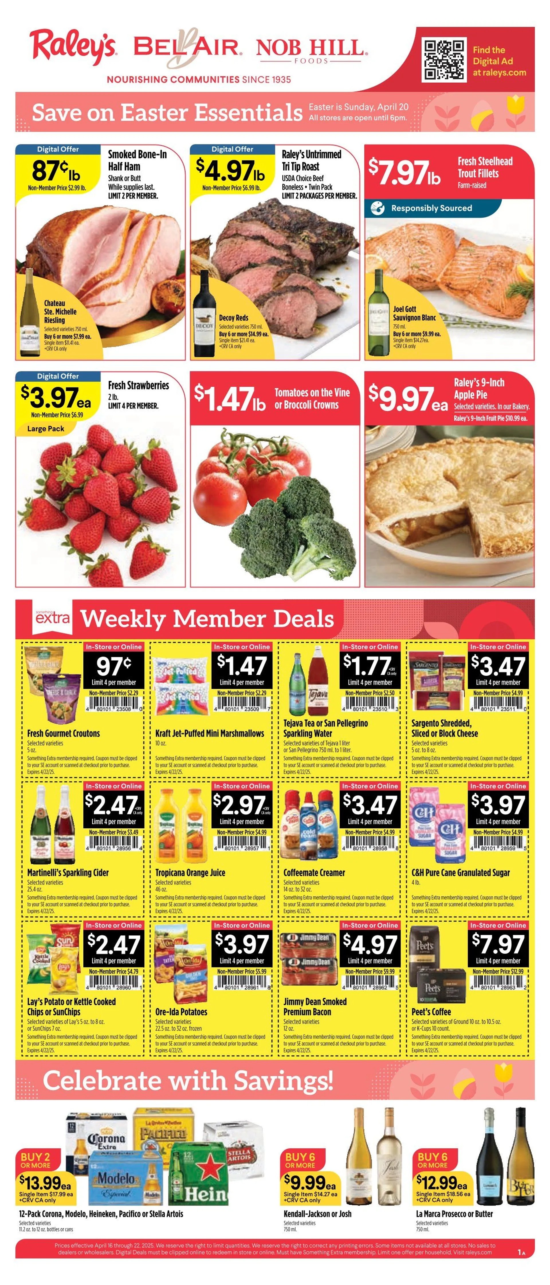 Weekly ad Raley's Deals from April 17 to April 22 2025 - Page 