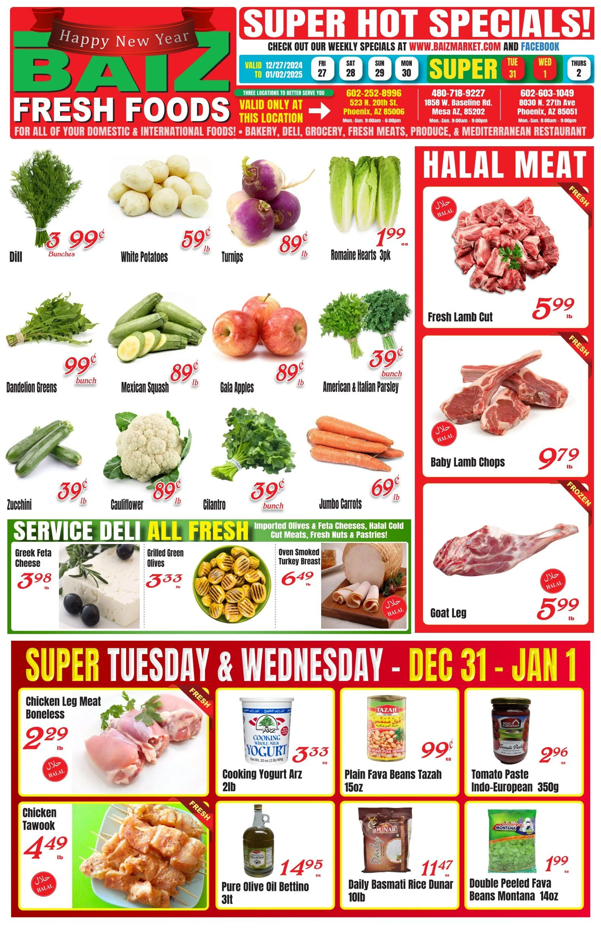 Weekly ad Baiz Market Place from December 27 to December 30 2024 - Page 